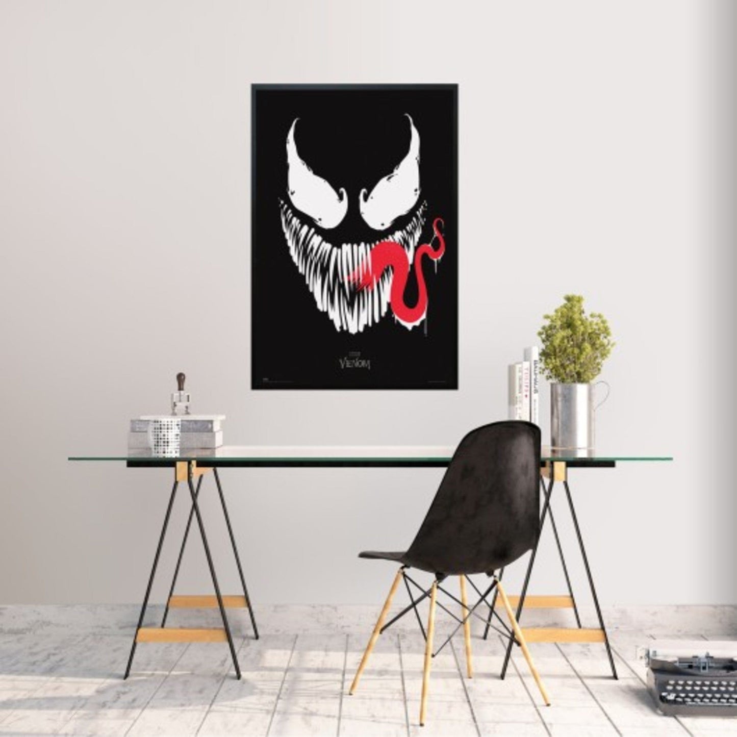 Poster Marvel Venom Black Face 61x91 5cm Grupo Erik GPE5884 Sfeer | Posters.nl