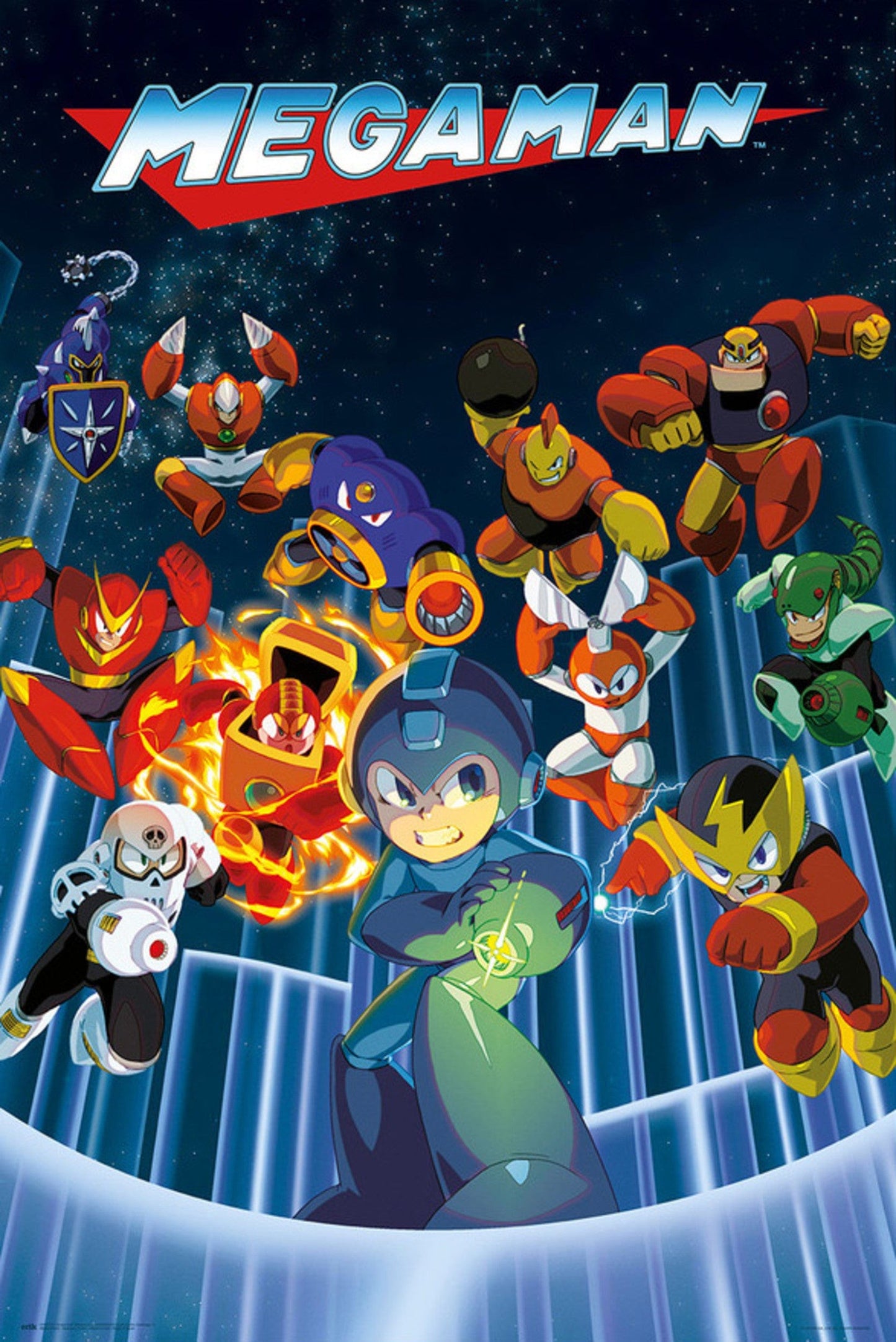Poster Mega Man 61x91 5cm Grupo Erik GPE5774 | Posters.nl