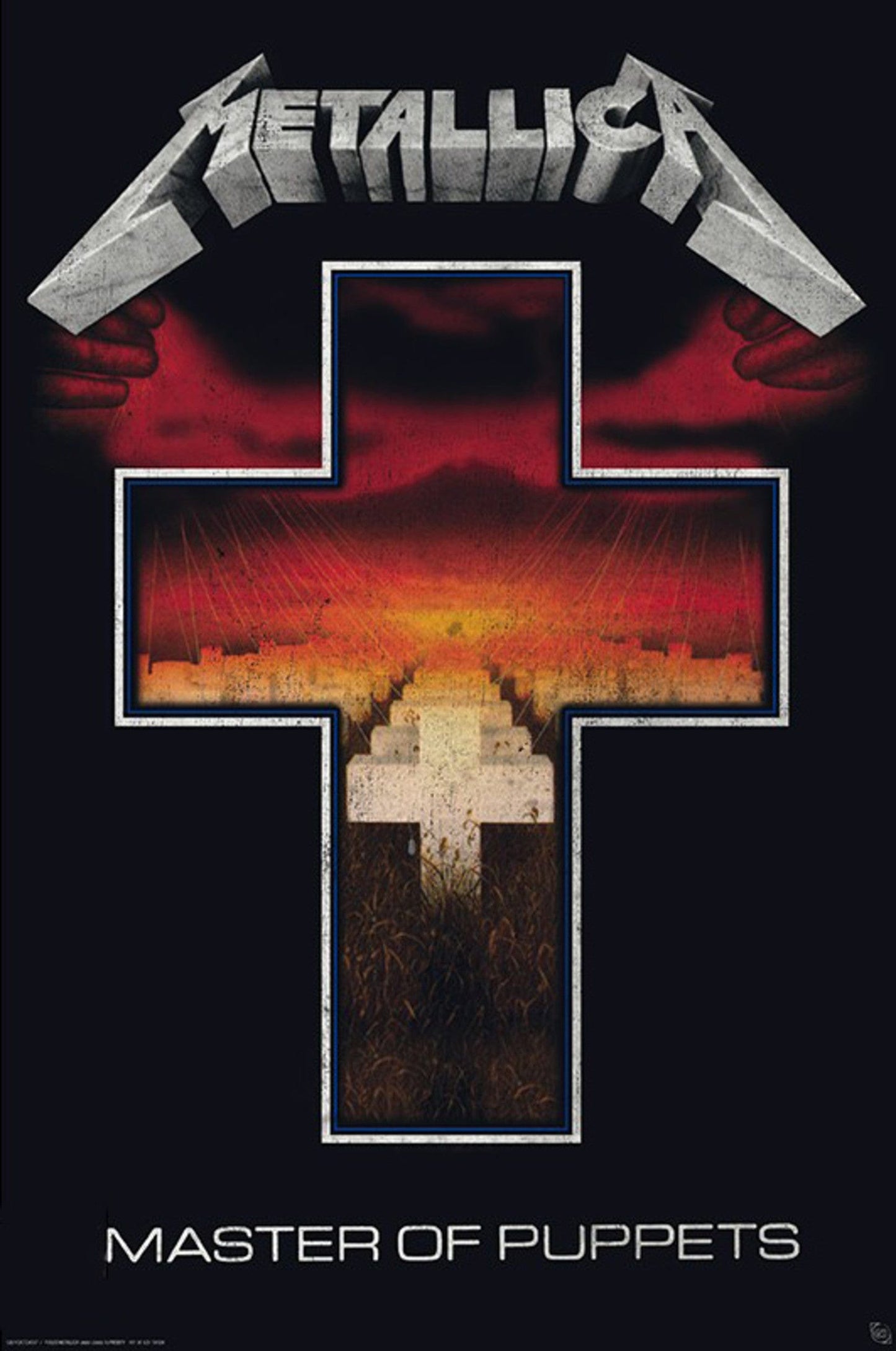 Poster Metallica Master Of Puppets Album Cover 61x91 5cm Abystyle GBYDCO437 | Posters.nl