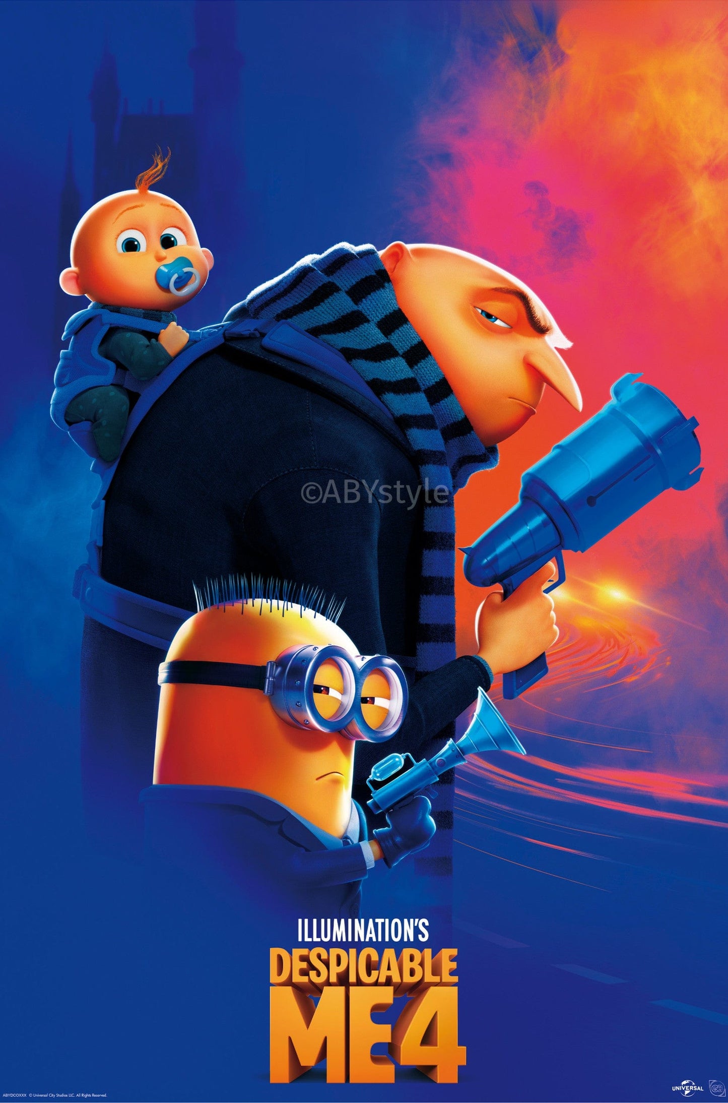 Poster Minions Despicable Me 4 61x91 5cm Abystyle GBYDCO667 | Posters.nl