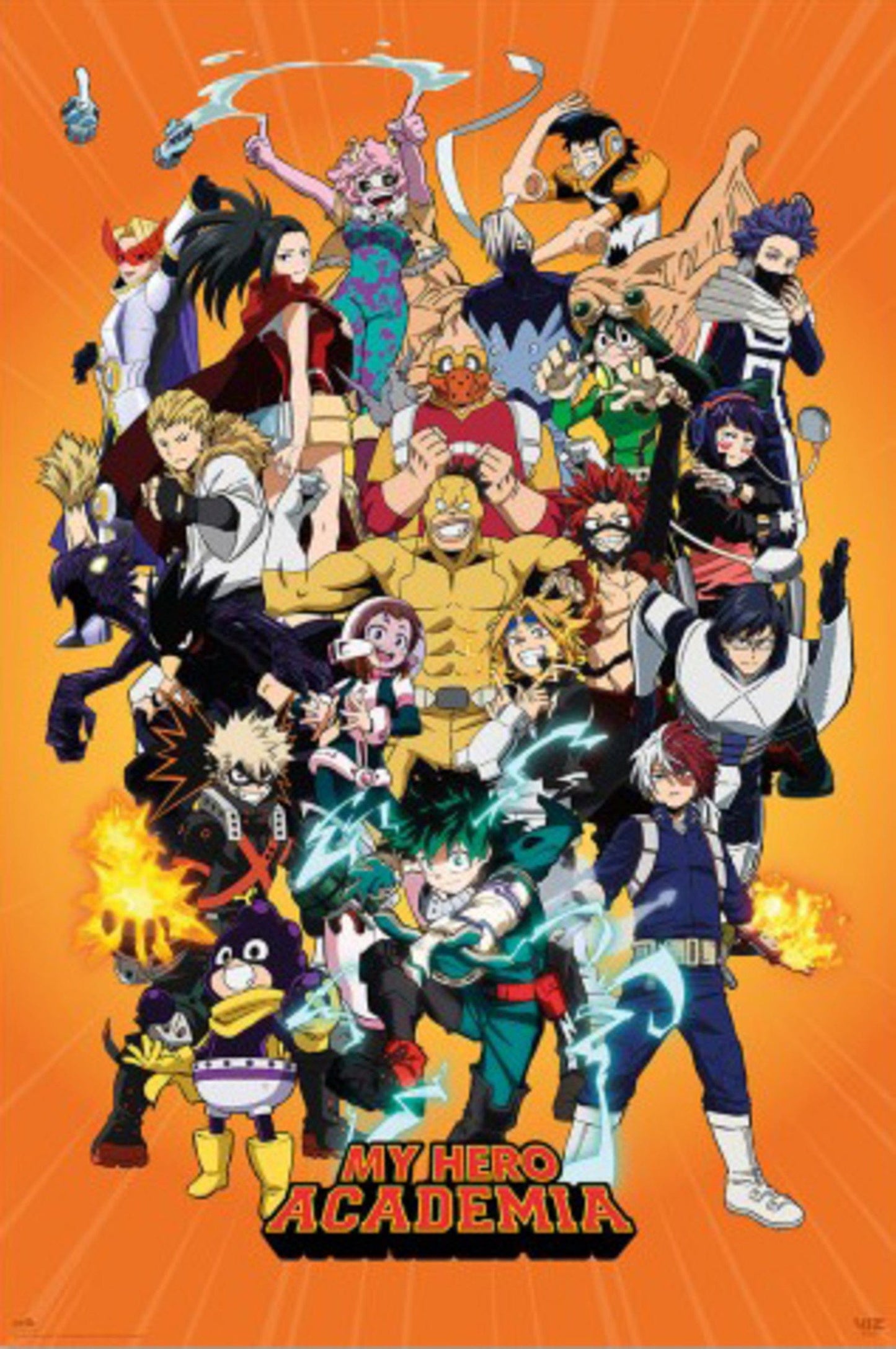 Poster My Hero Academia 61x91 5cm Grupo Erik GPE5847 | Posters.nl