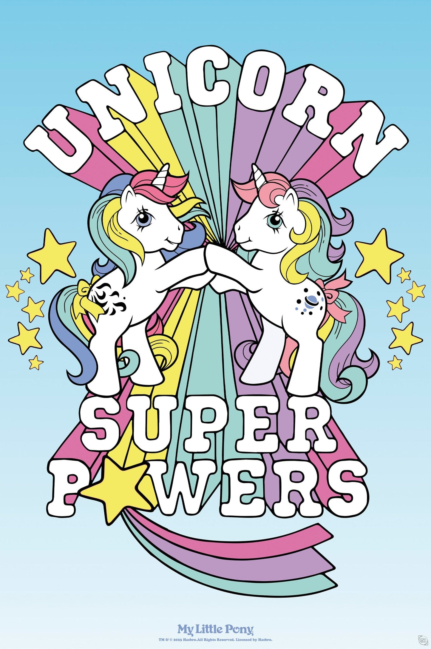Poster My Little Pony Unicorn Super Powers 61x91 5cm Abystyle GBYDCO540 | Posters.nl