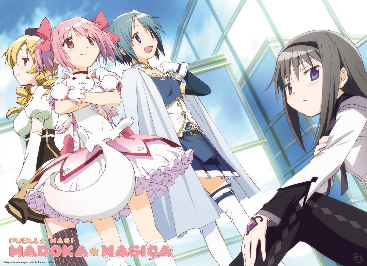 Poster Puella Magi Madoka Magica Madoka And Group 52x38cm Abystyle GBYDCO275 | Posters.nl