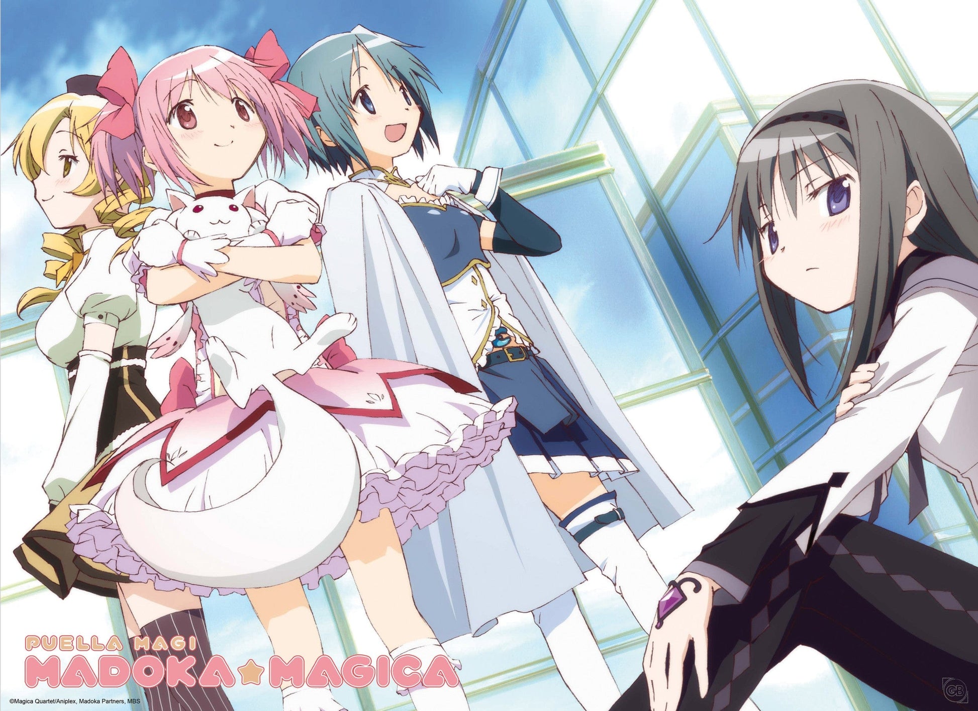 Poster Puella Magi Madoka Magica Madoka And Group 52x38cm Abystyle GBYDCO275 | Posters.nl