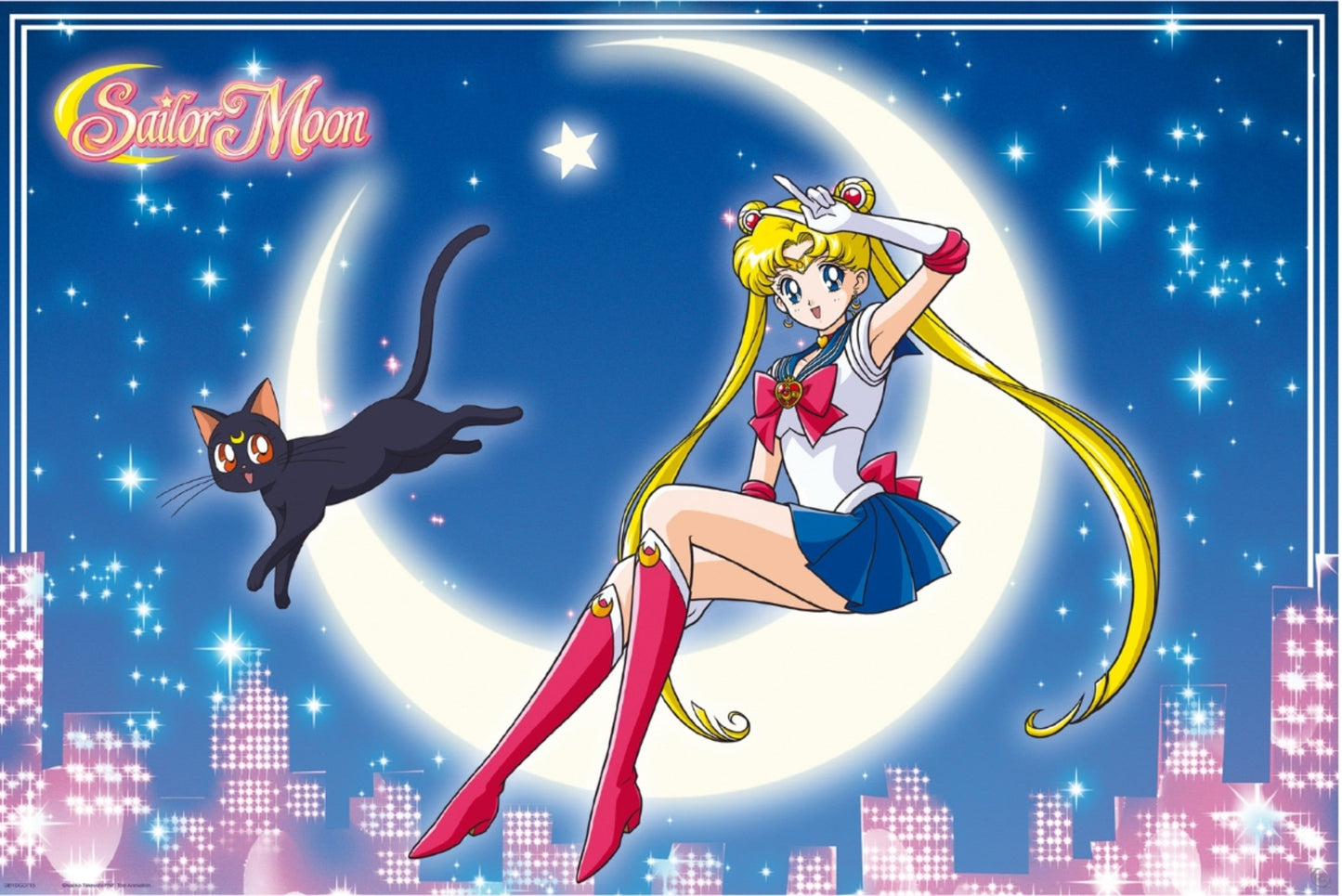 Poster Sailor Moon Luna 91 5x61cm GBYDCO715 | Posters.nl