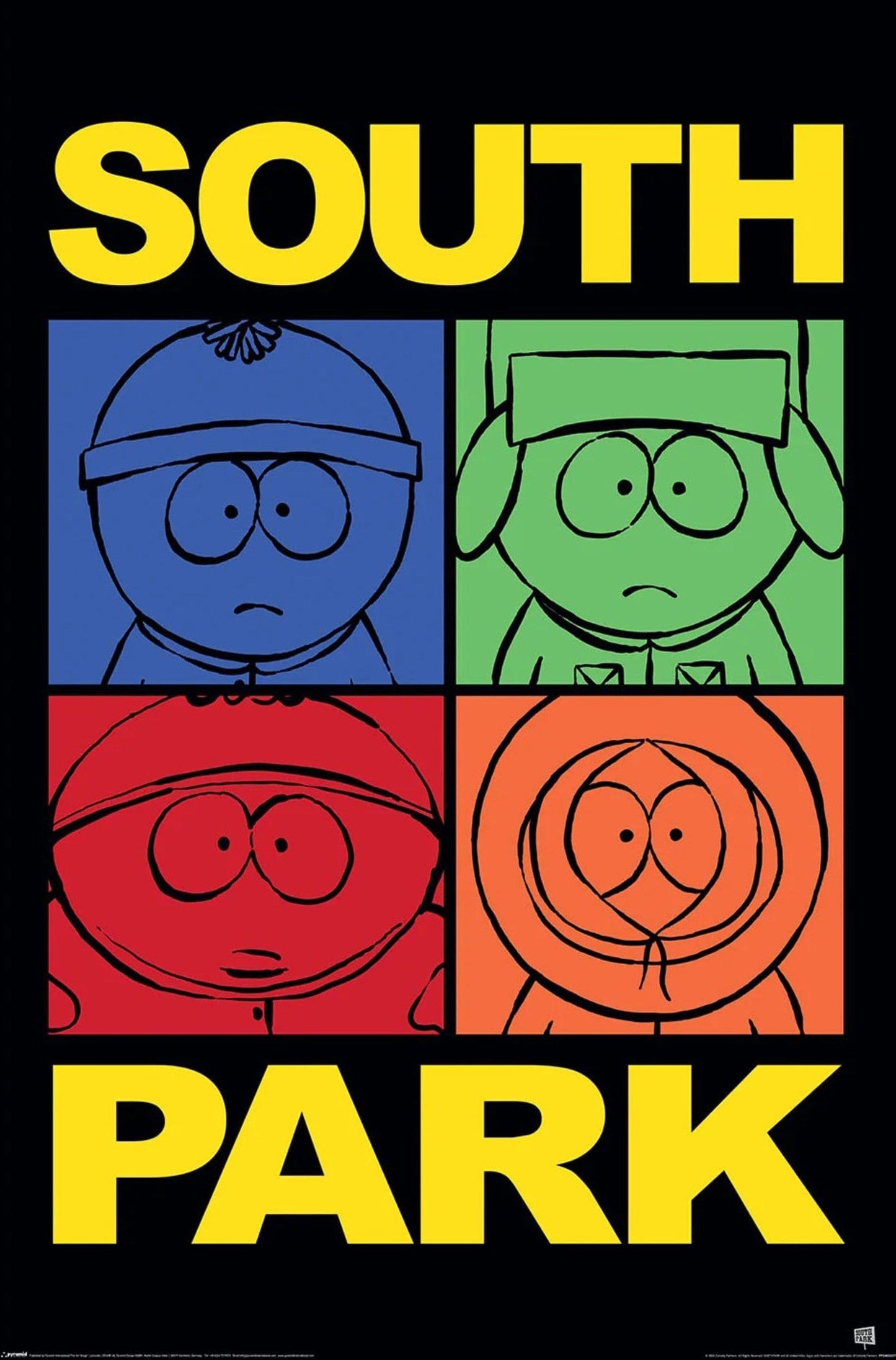 Poster South Park Block Colour 61x91 5cm PP2402237 | Posters.nl
