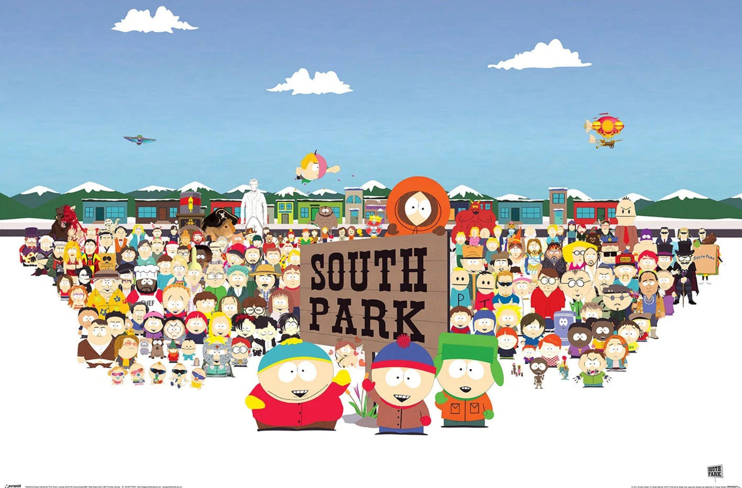 Poster South Park Characters 91 5x61cm PP2402571 | Posters.nl