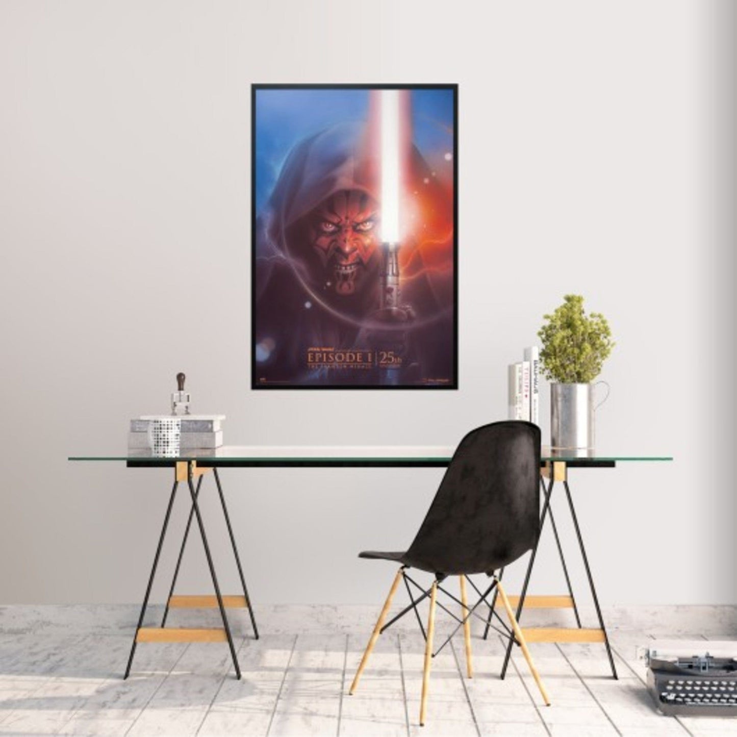 Poster Star Wars Ep 1 The Phantom Menace 25Th Anniversary 61x91 5cm Grupo Erik GPE5901 Sfeer | Posters.nl