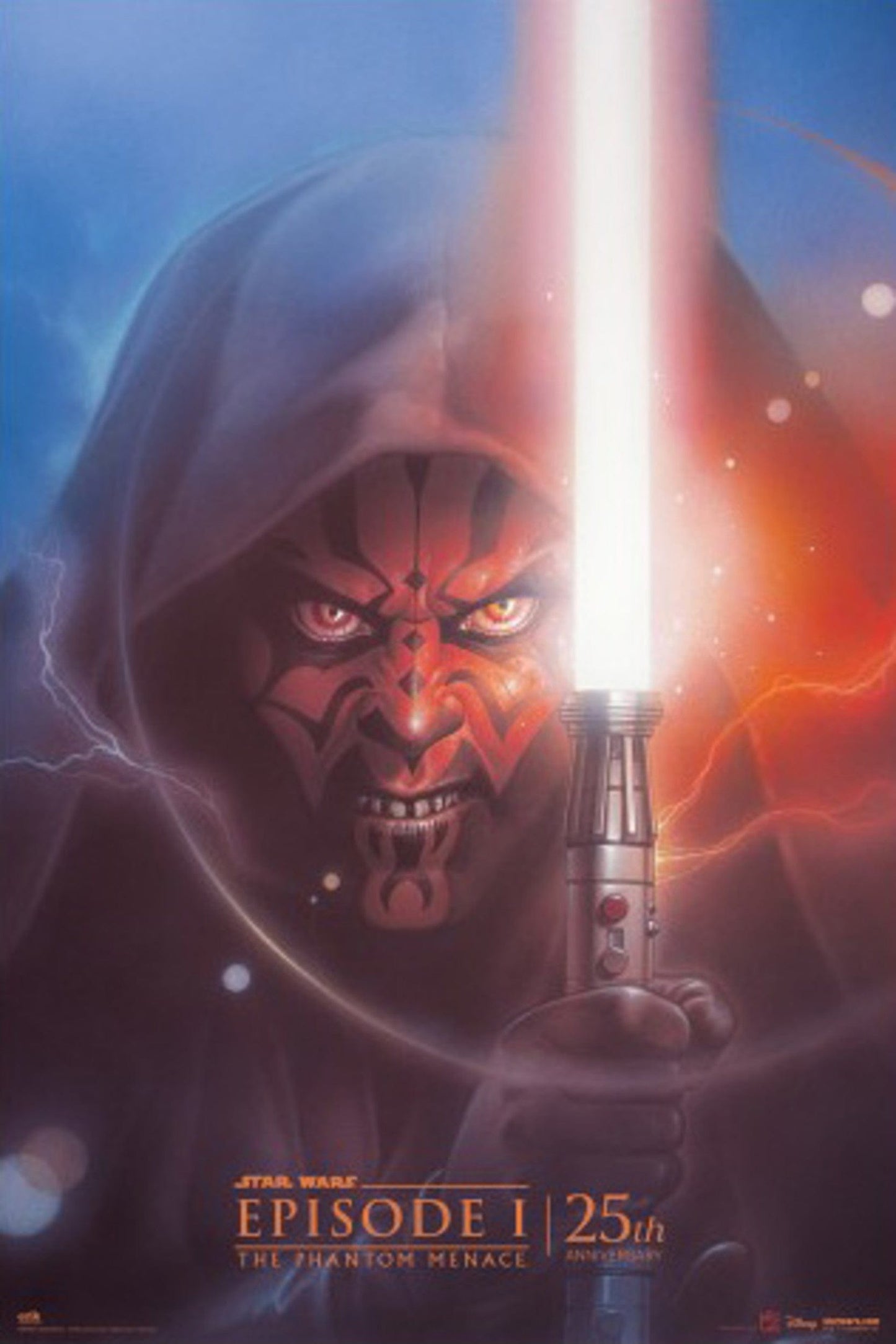 Poster Star Wars Ep 1 The Phantom Menace 25Th Anniversary 61x91 5cm Grupo Erik GPE5901 | Posters.nl