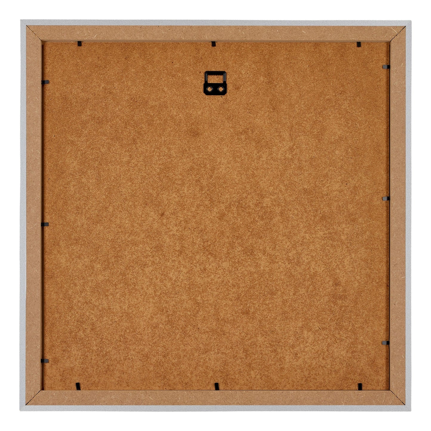 Posterlijst MDF 40x40cm Mat Zilver Achterzijde | Posters.nl