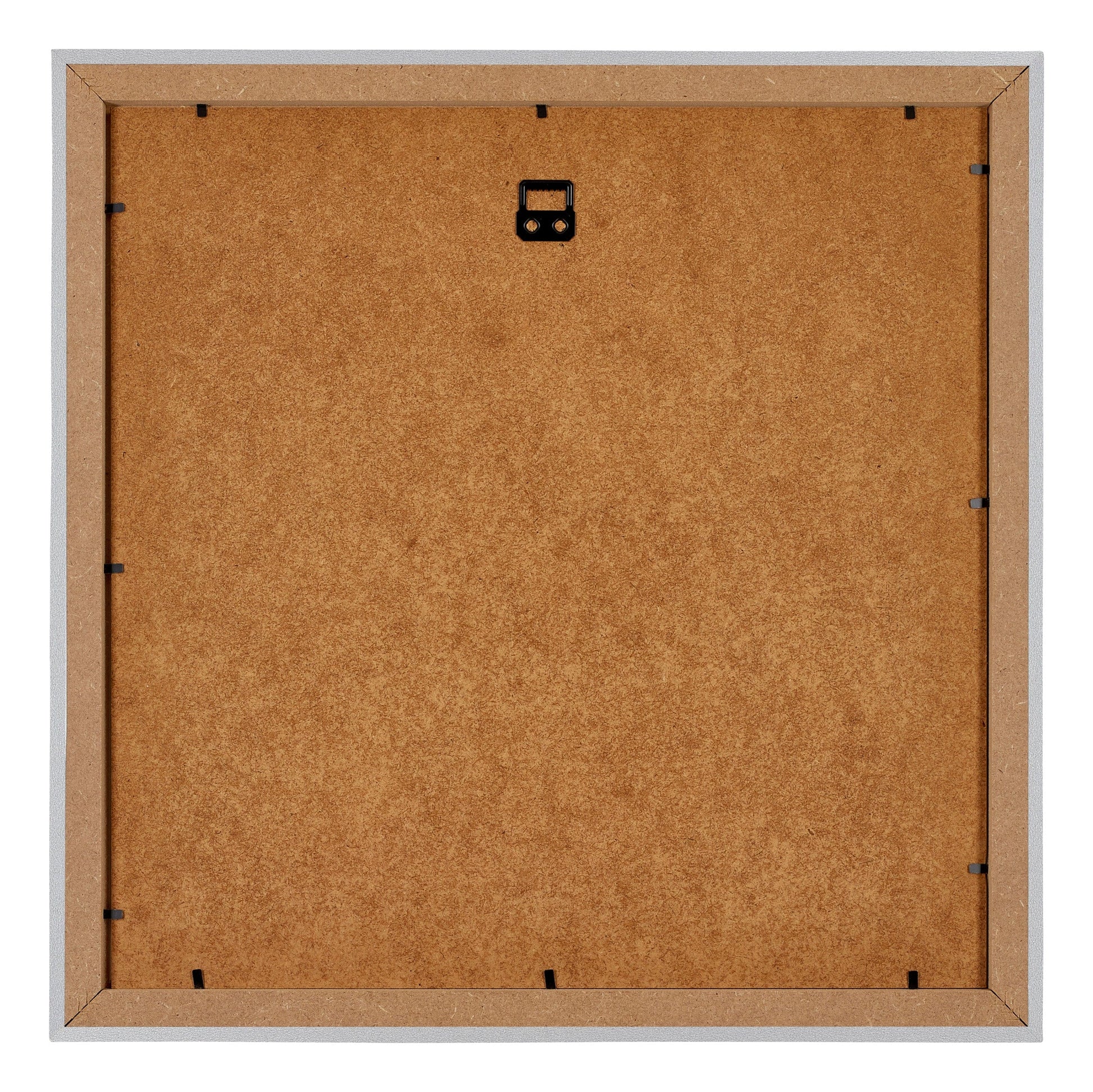 Posterlijst MDF 40x40cm Mat Zilver Achterzijde | Posters.nl