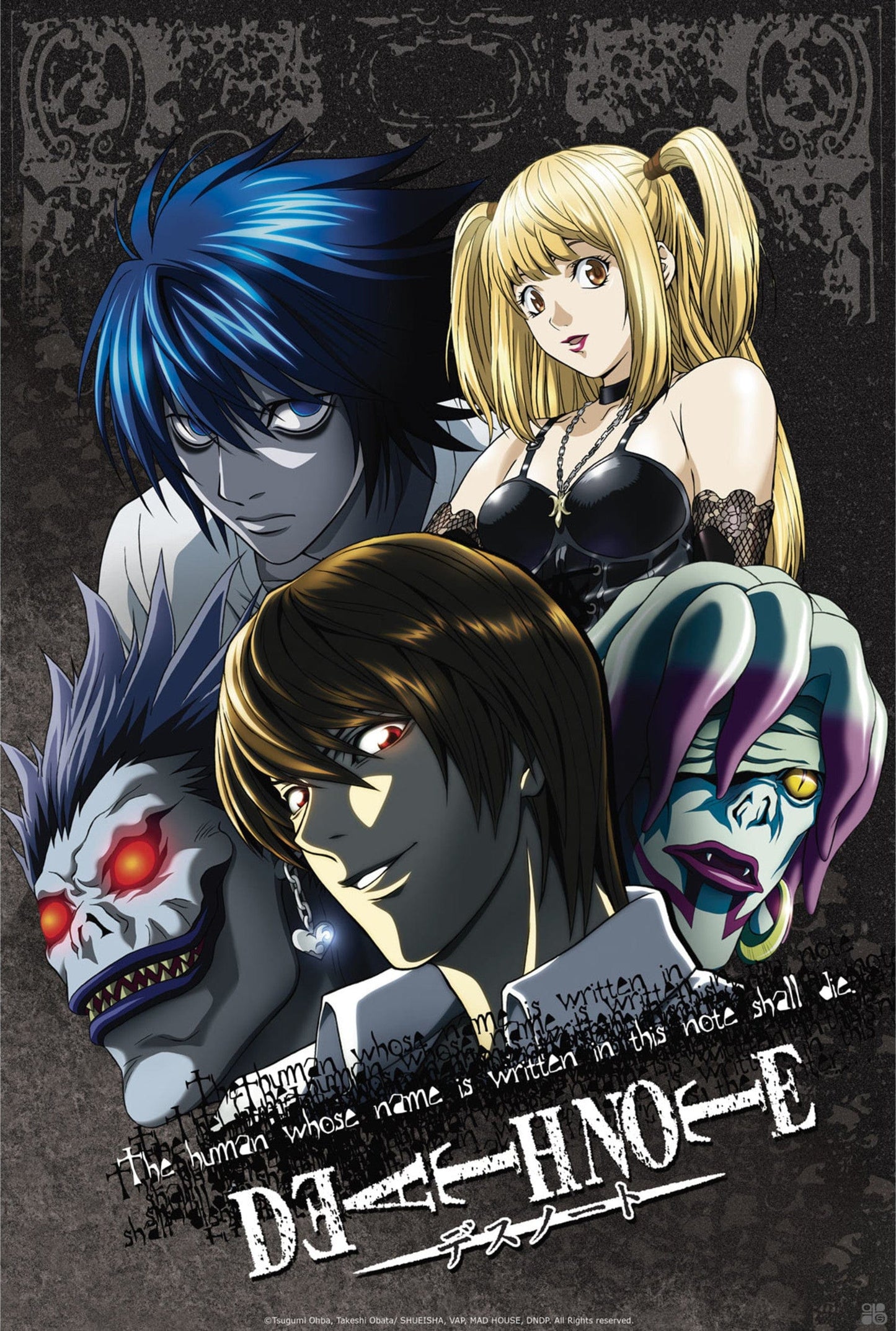 Death Note Group Nr 1 Poster 38X52cm | Posters.nl