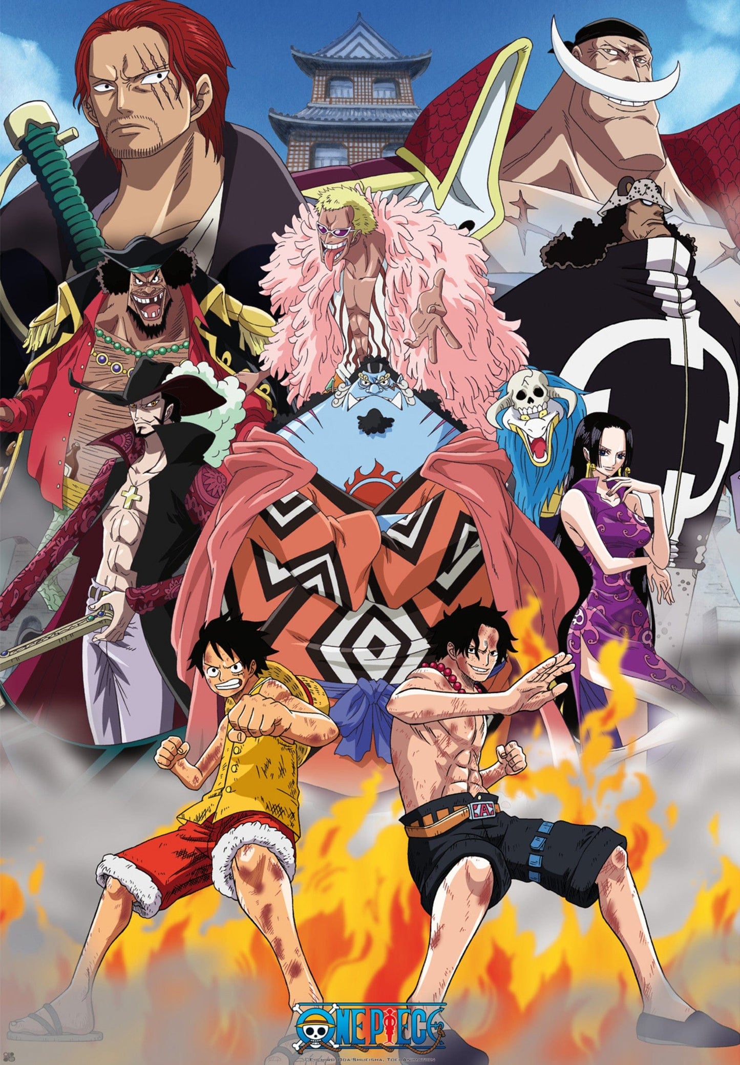One Piece Marine Ford Poster 61X91 5cm | Posters.nl