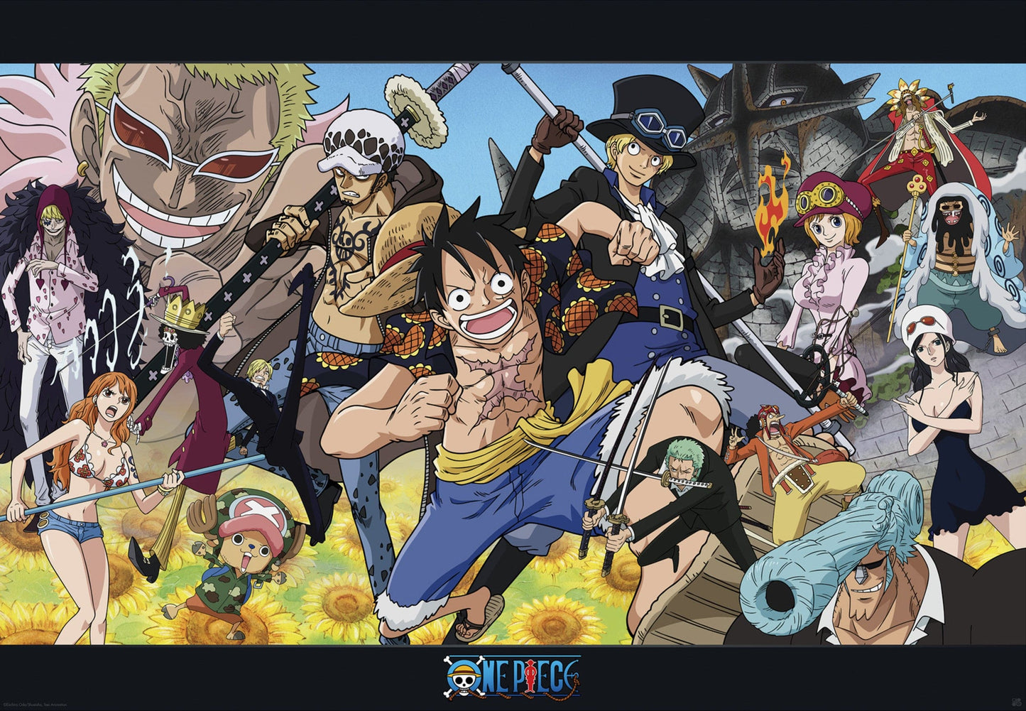 One Piece Dressrosa Poster 91 5X61cm | Posters.nl
