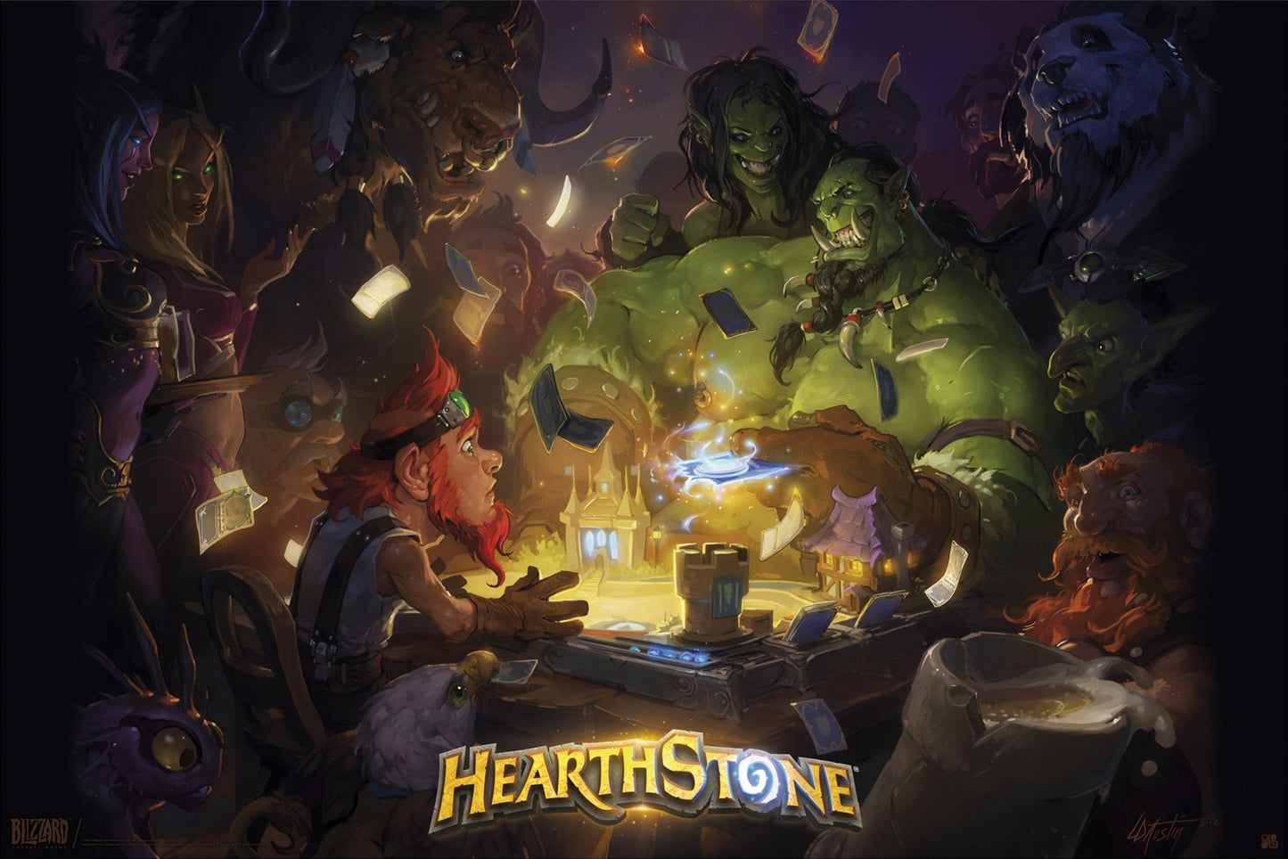 Heartstone Key Art Poster 91 5X61cm | Posters.nl