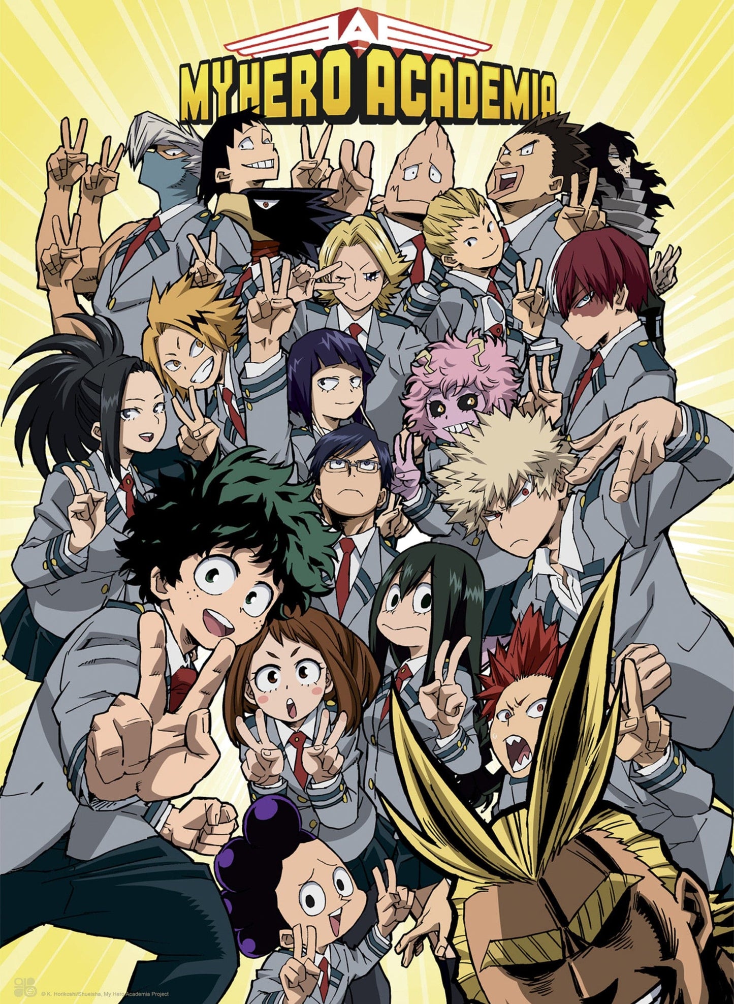My Hero Academia Class Poster 38X52cm | Posters.nl
