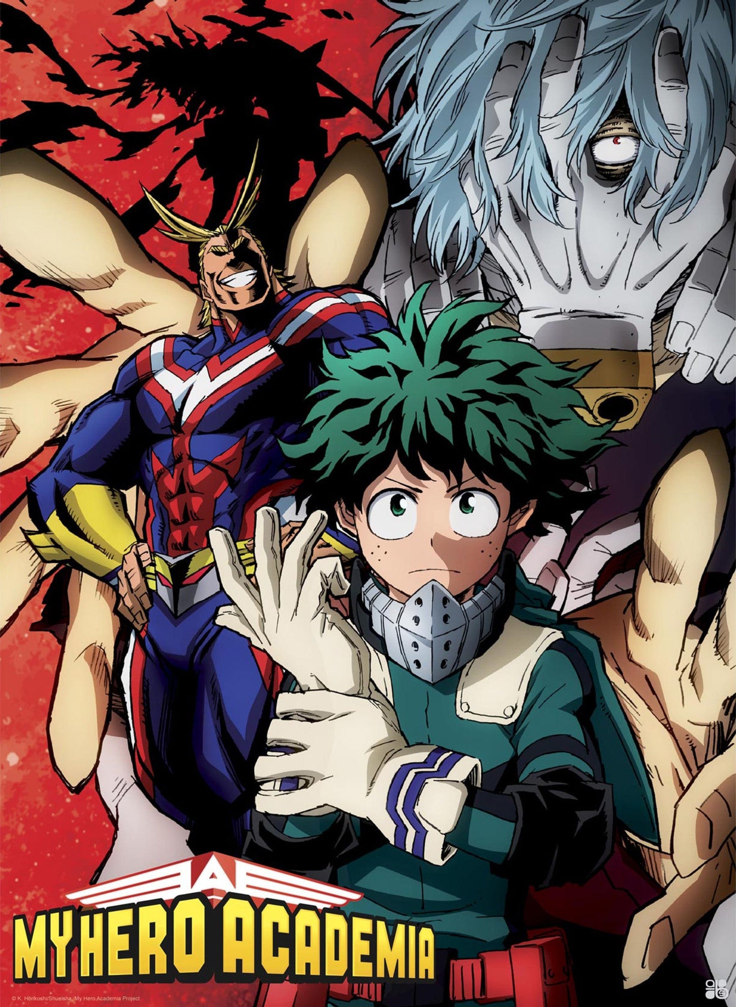 My Hero Academia Deku Vs Tomura Poster 38X52cm | Posters.nl