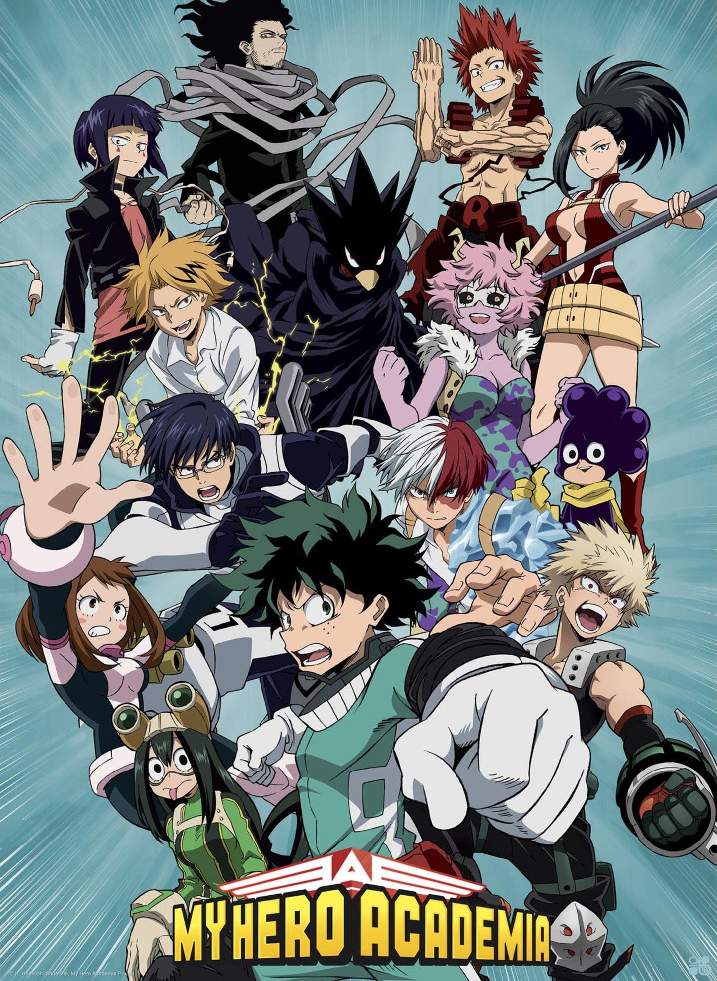 My Hero Academia Heroes Poster 38X52cm | Posters.nl