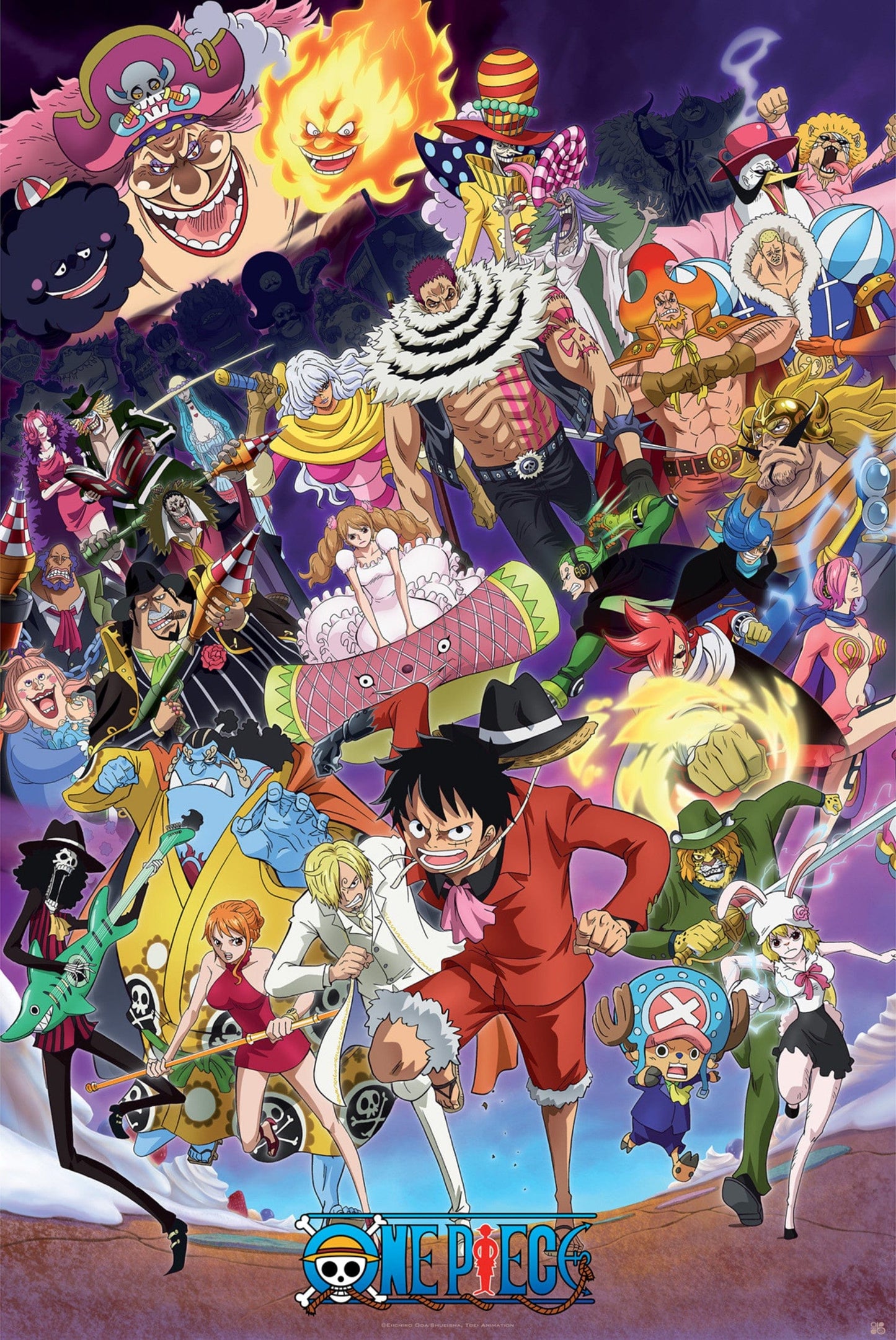 One Piece Big Mom Saga Poster 61X91 5cm | Posters.nl