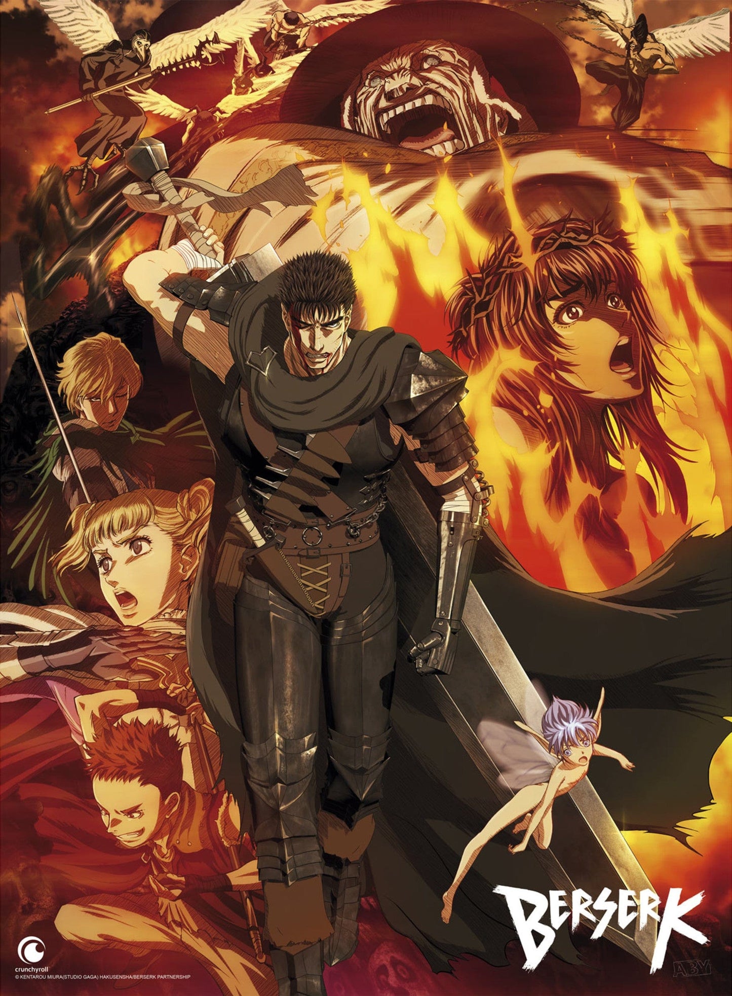 Berserk Group Poster 38X52cm | Posters.nl