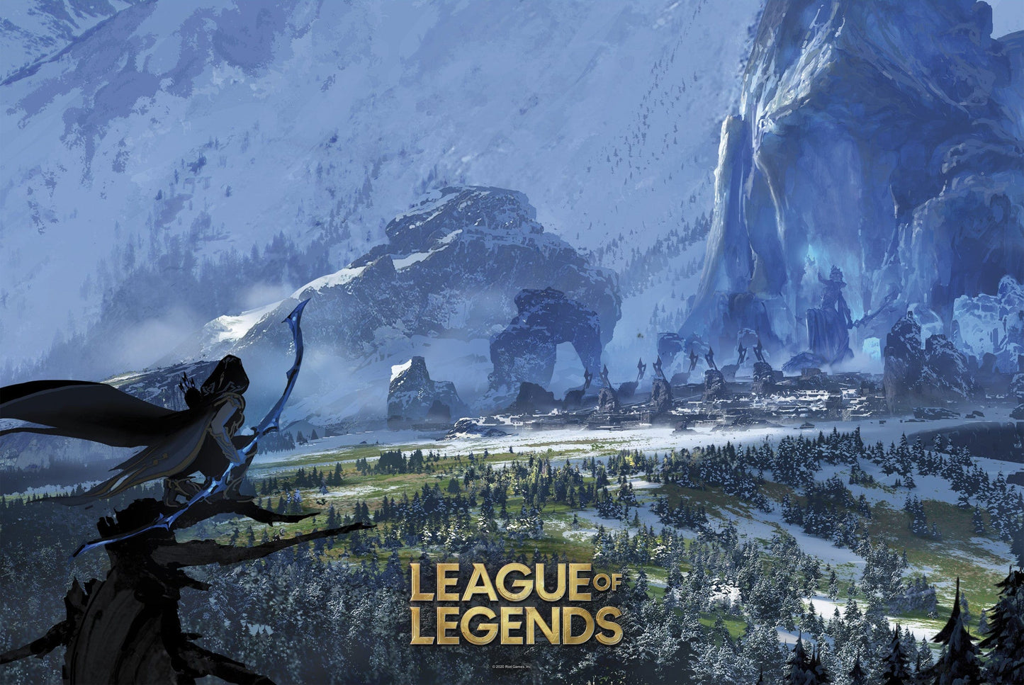 League Of Legends Freljord Poster 91 5X61cm | Posters.nl