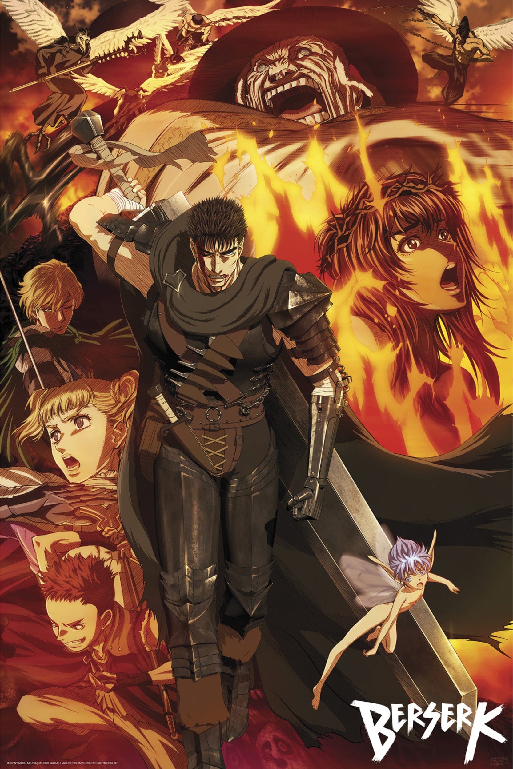 Berserk Groupe Poster 61X91 5cm | Posters.nl