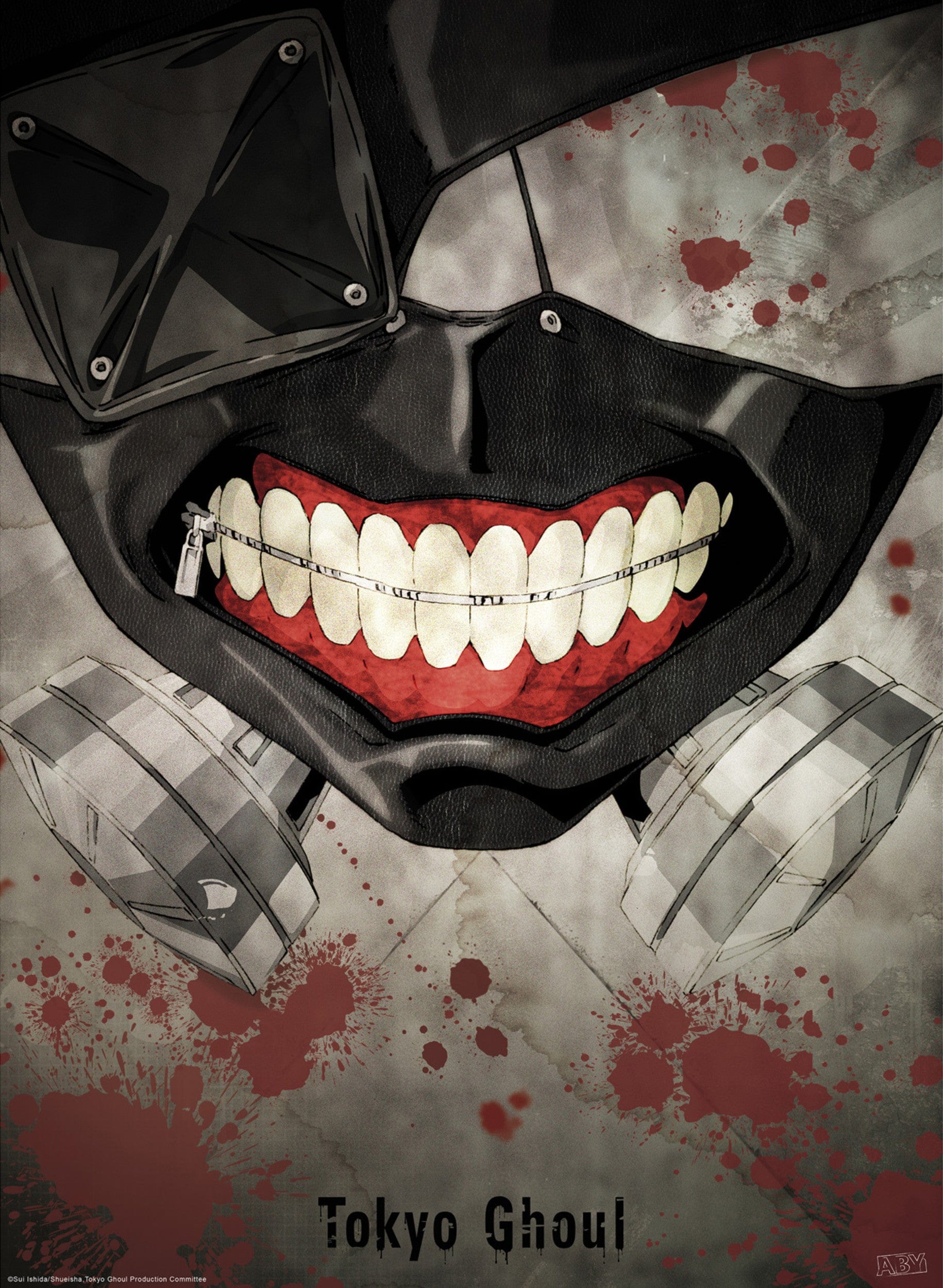 Tokyo Ghoul Mask Poster 38X52cm | Posters.nl
