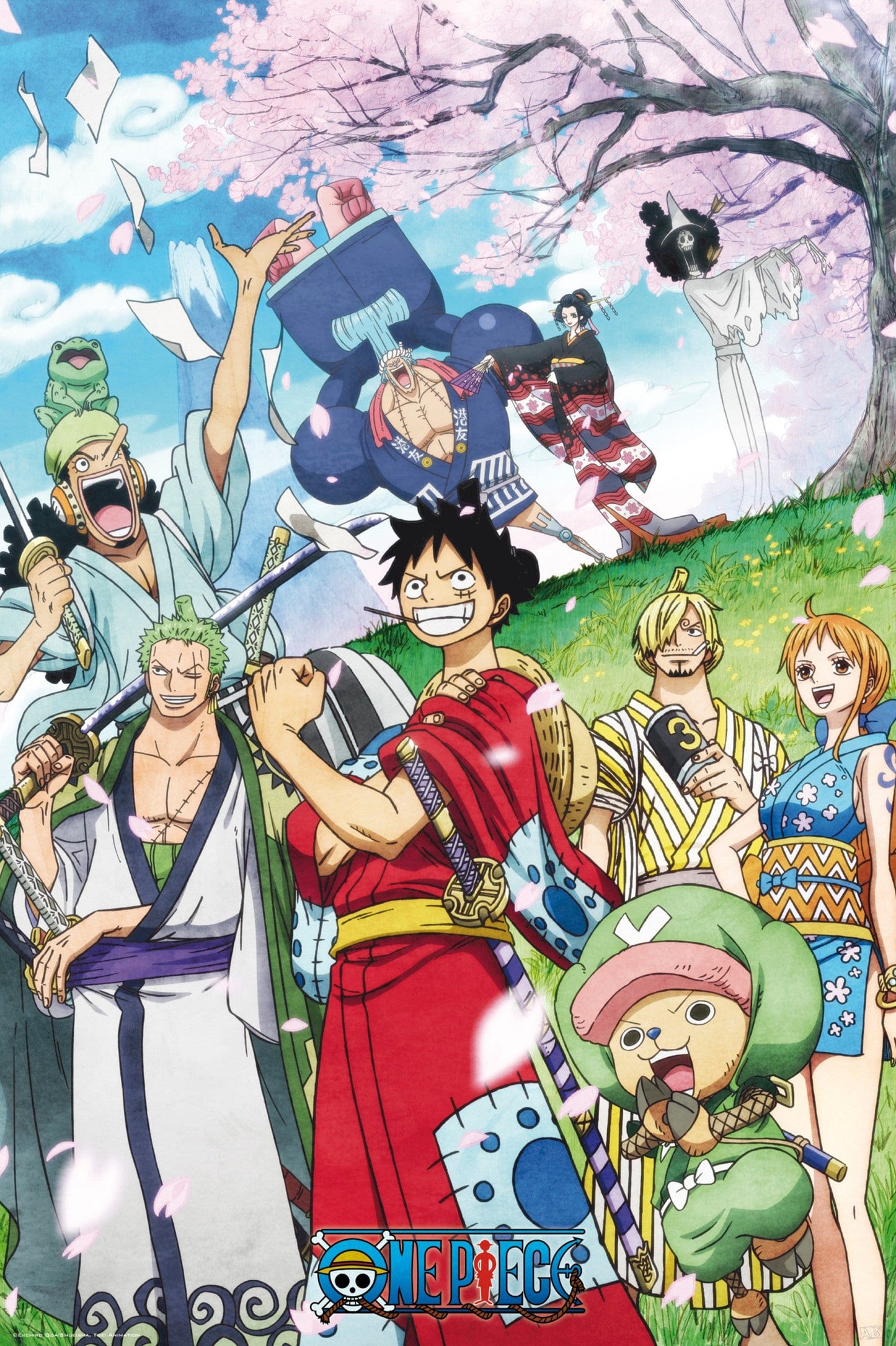 One Piece Wano Poster 61X91 5cm | Posters.nl