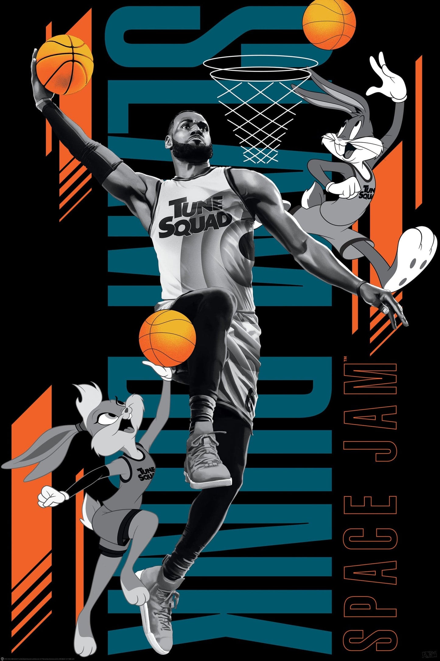 Looney Tunes Space Jam Poster 61X91 5cm | Posters.nl