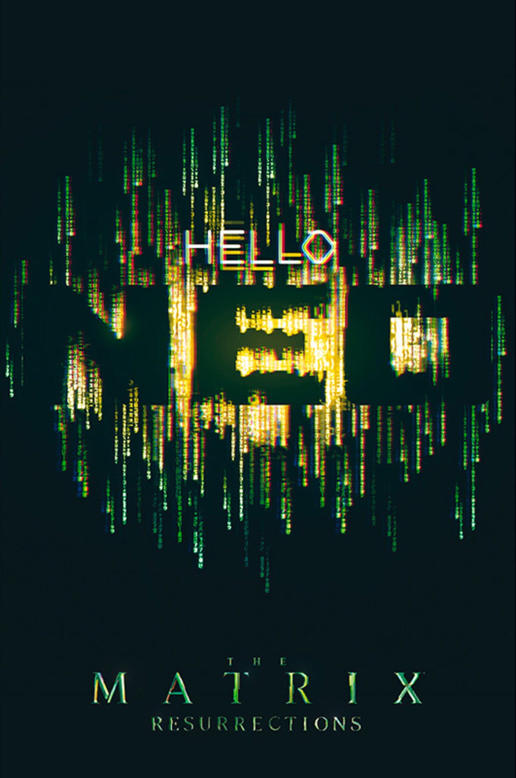 Abystyle Abydco865 The Matrix Hello Neo Poster 61x91,5cm | Posters.nl