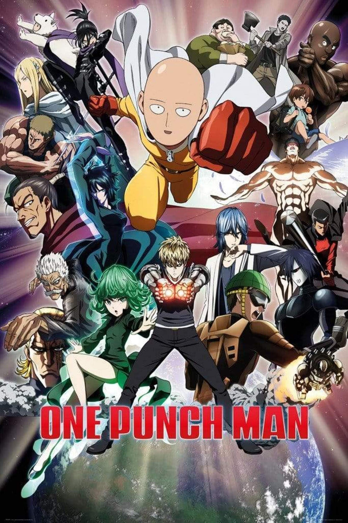 GBeye One Punch Man Group Poster 91,5x61cm | Posters.nl