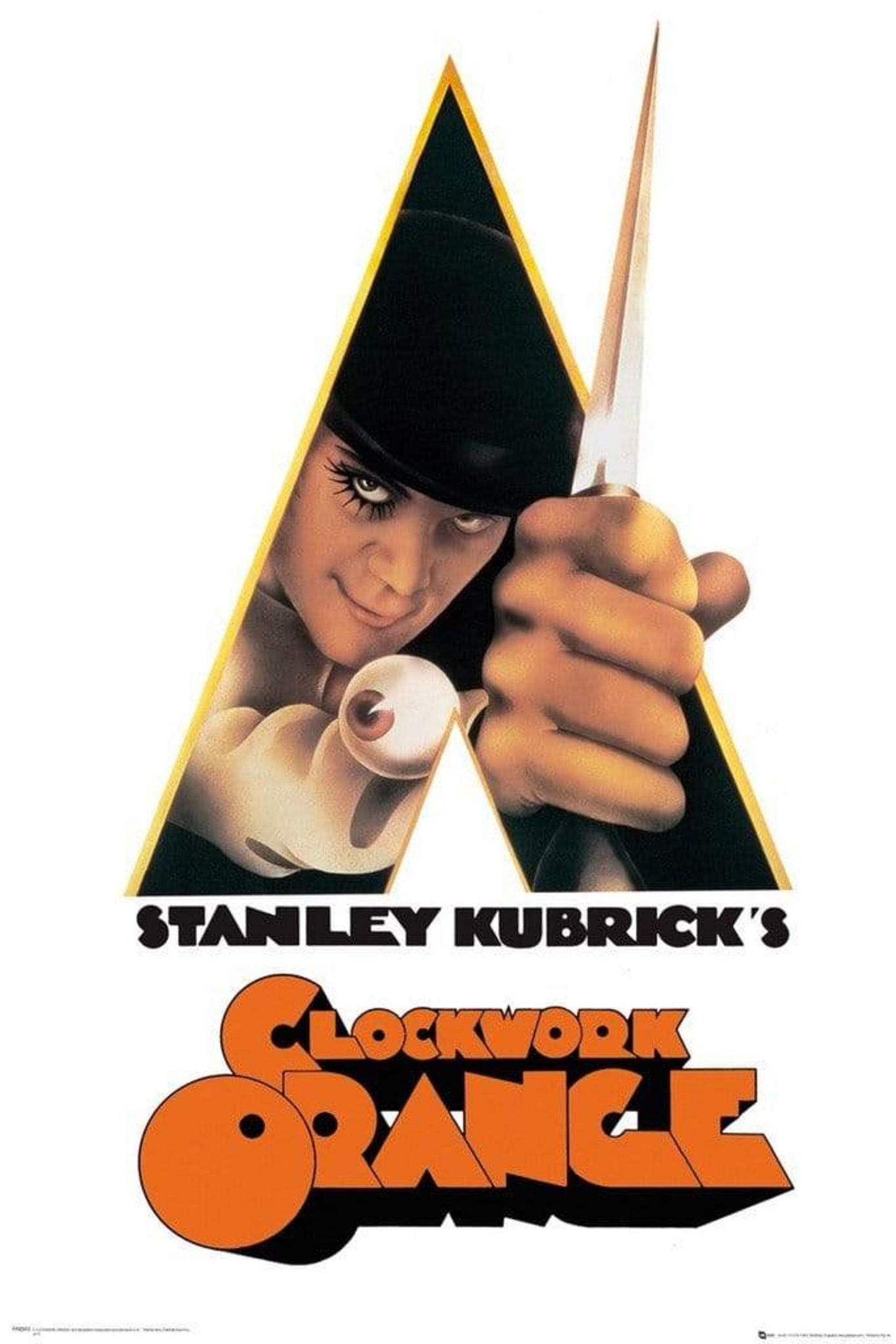 GBeye Clockwork Orange Key Art 1 Poster 61x91,5cm | Posters.nl