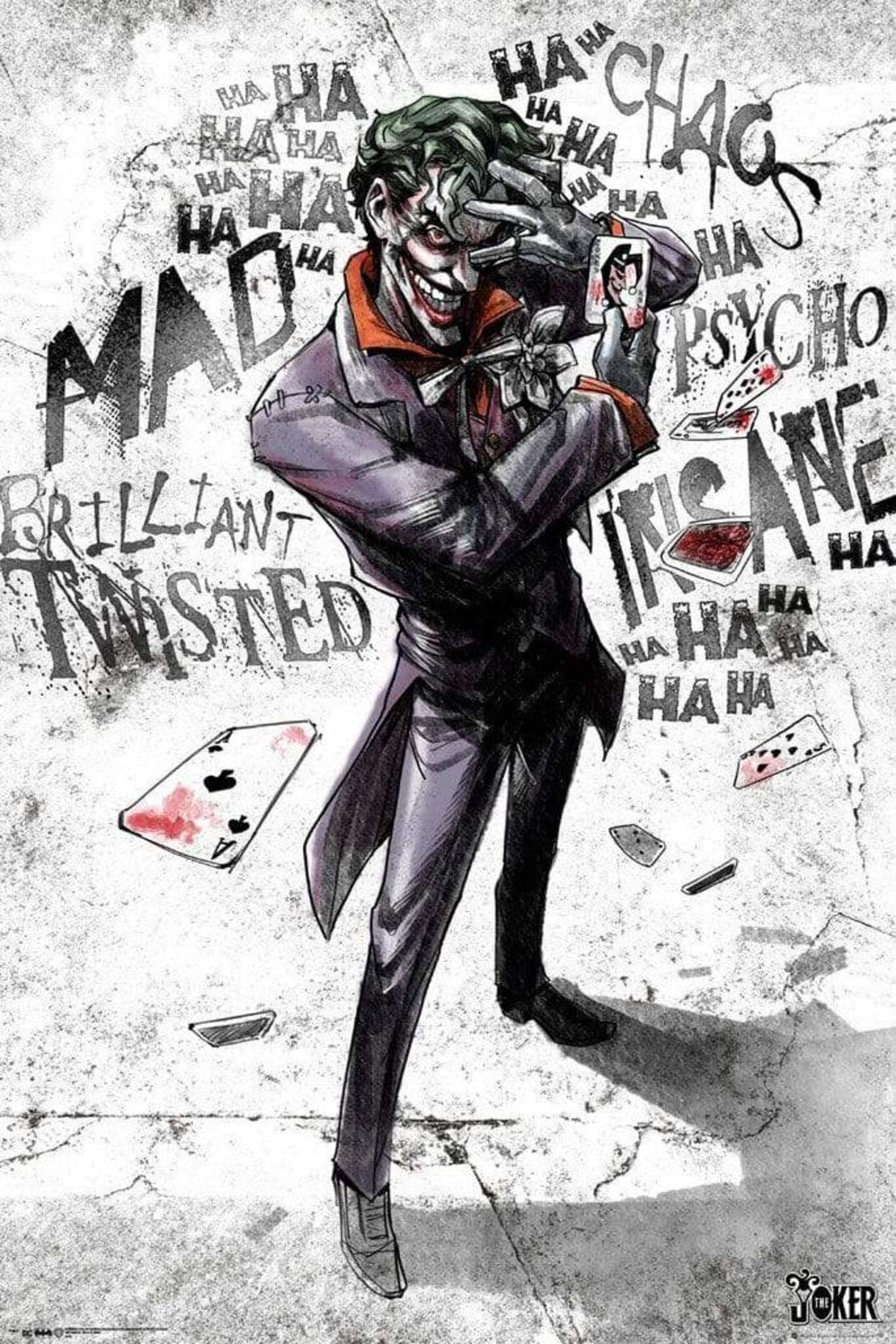 GBeye DC Comics Joker Type Poster 61x91,5cm | Posters.nl