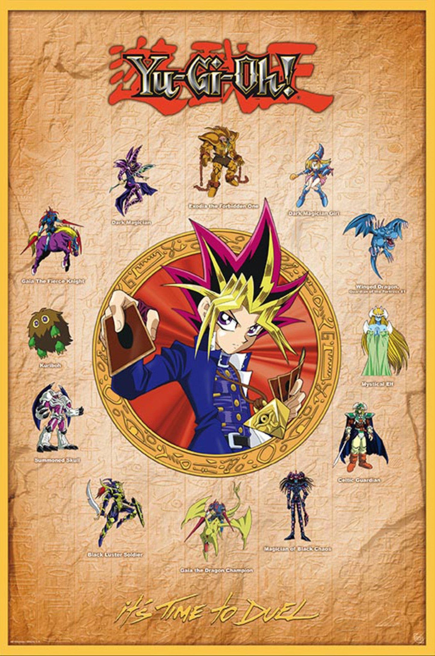 Gbeye GBYDCO004 Yu Gi Oh Yami Yugi Poster 61x 91-5cm | Posters.nl