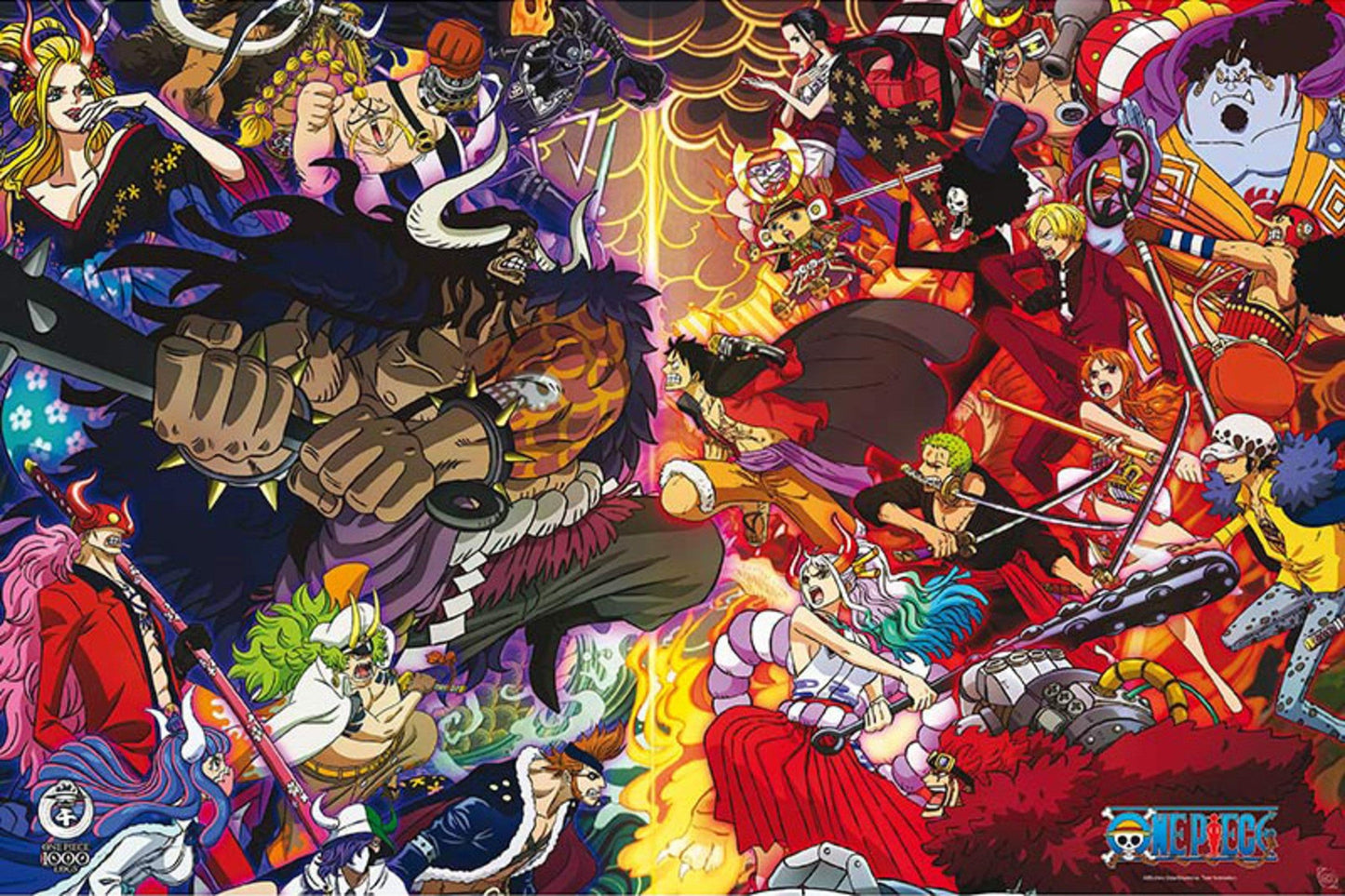 Gbeye Gbydco011 One Piece 1000 Logs Final Fight Poster 91,5X61cm | Posters.nl