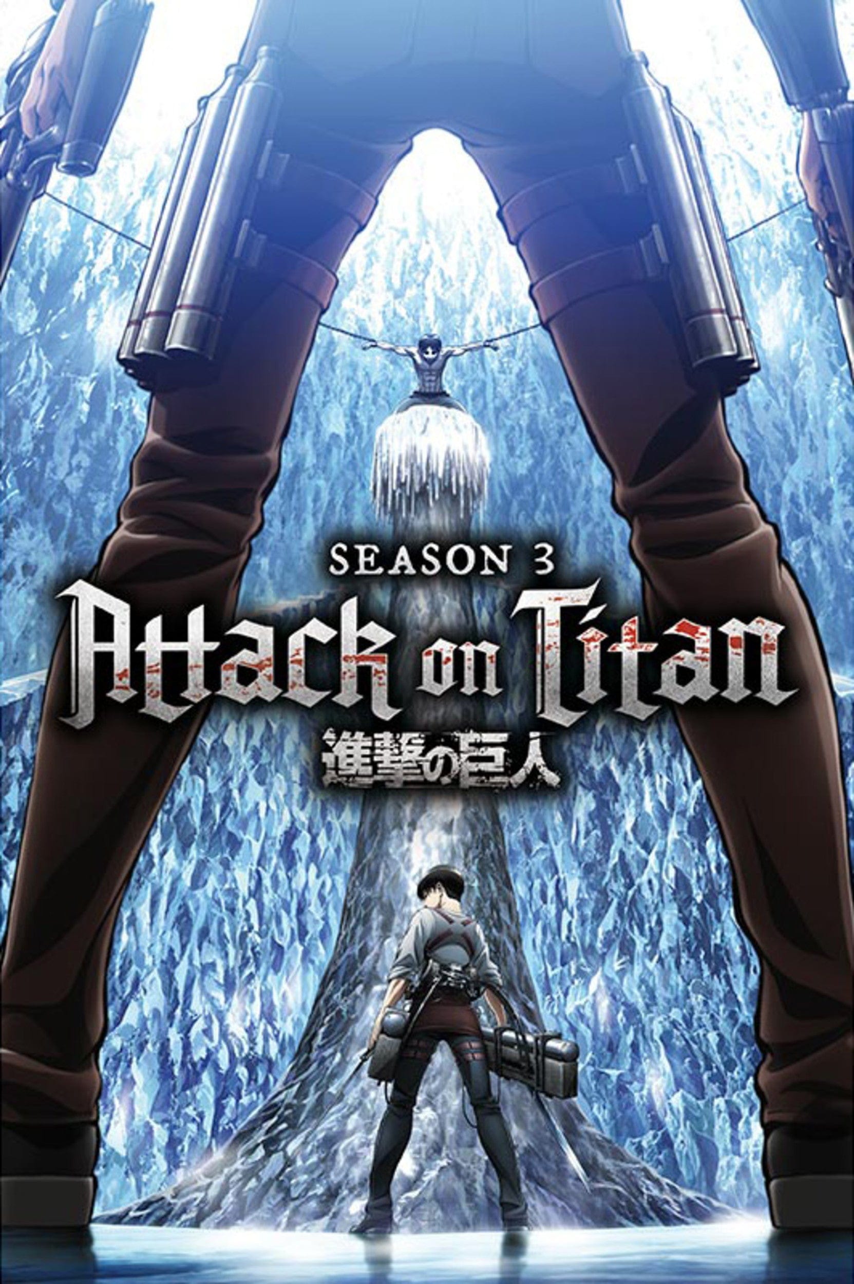 Gbeye GBYDCO030 Attack On Titan Key Art S3 Poster 61x 91-5cm | Posters.nl