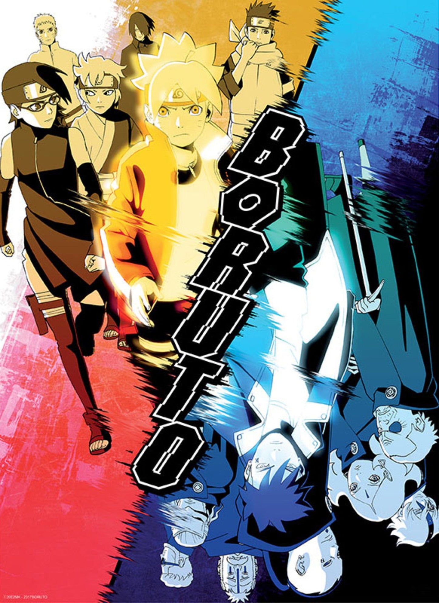 Gbeye GBYDCO076 Boruto Konoha Vs Kara Poster 61x 91-5cm | Posters.nl