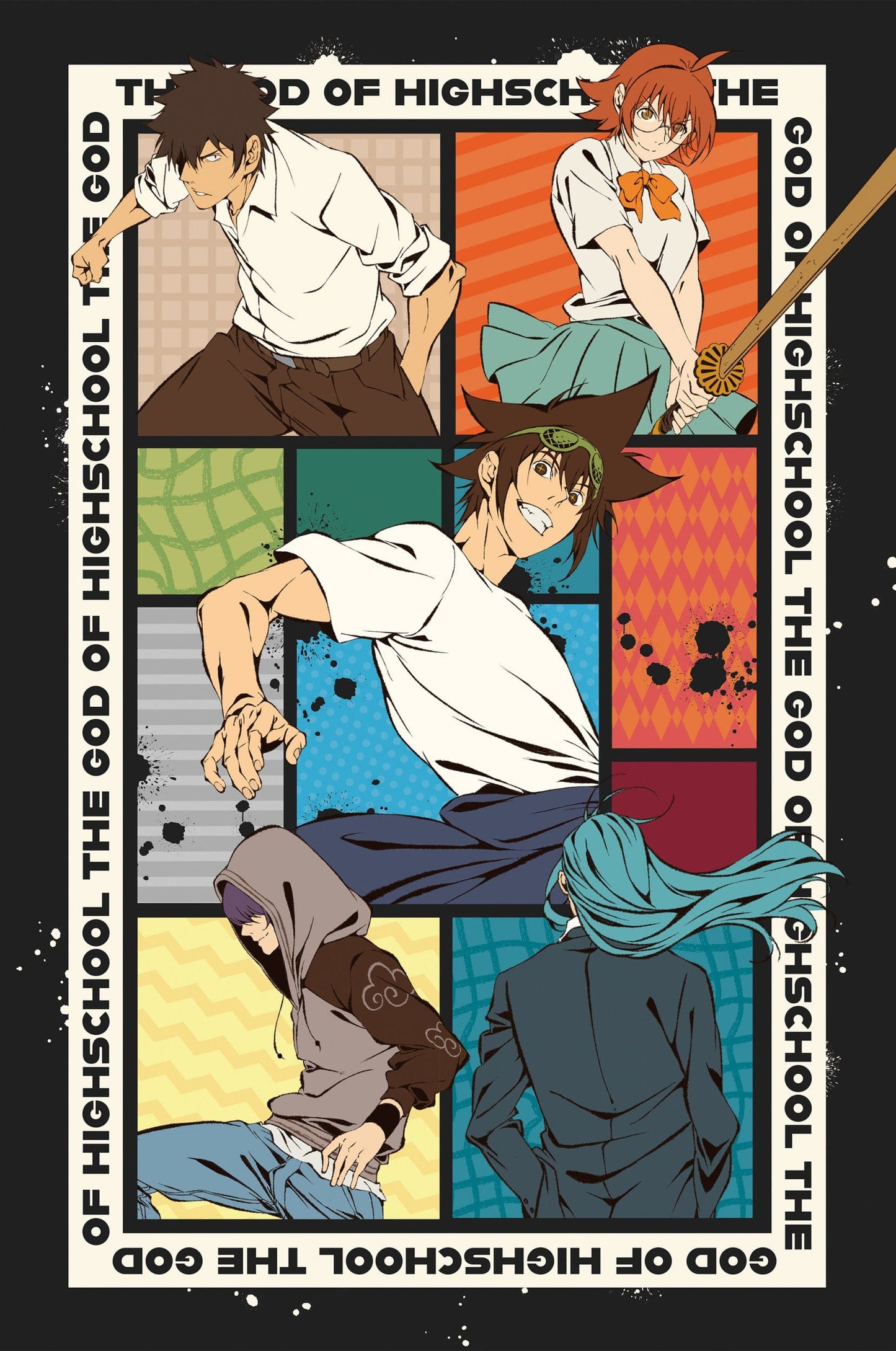 gbeye gbydco240 the god of high school group poster 61x91 5cm | Posters.nl