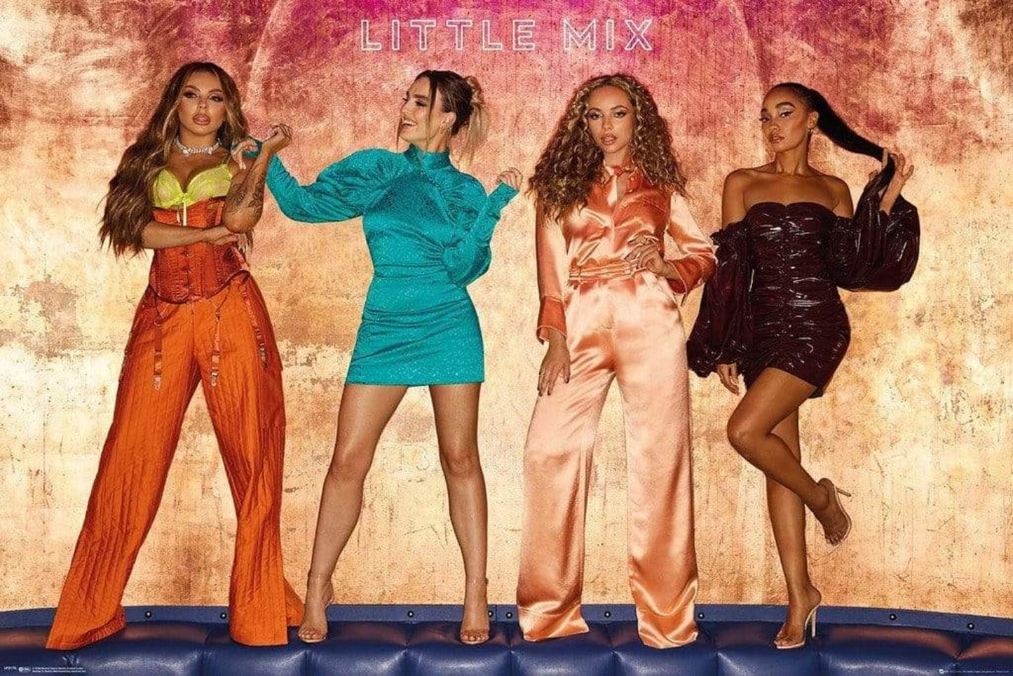 GBeye Little Mix Bold Poster 91,5x61cm | Posters.nl