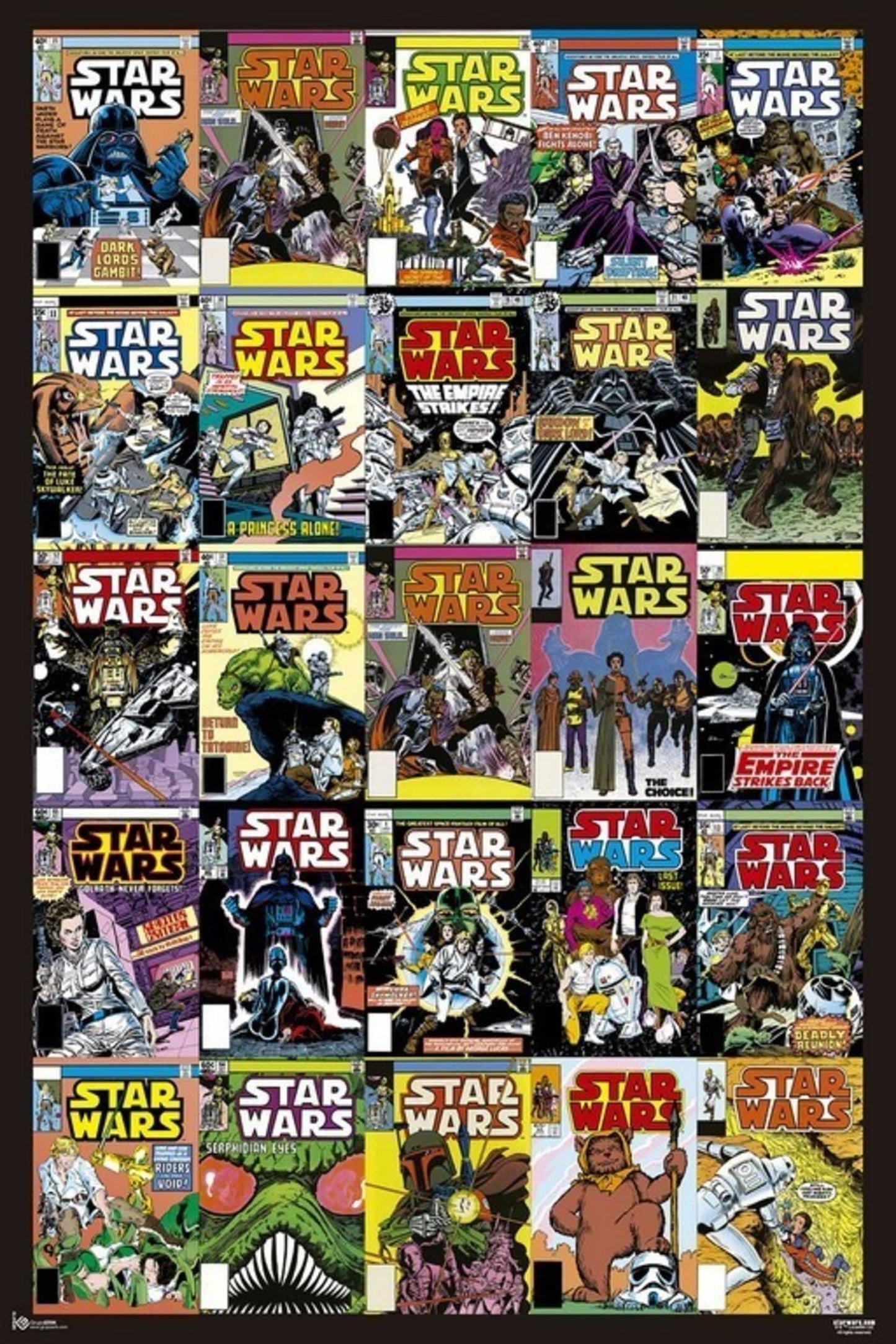 Grupo Erik GPE4772 Star Wars Classic Cover Comic Poster 61X91,5cm | Posters.nl