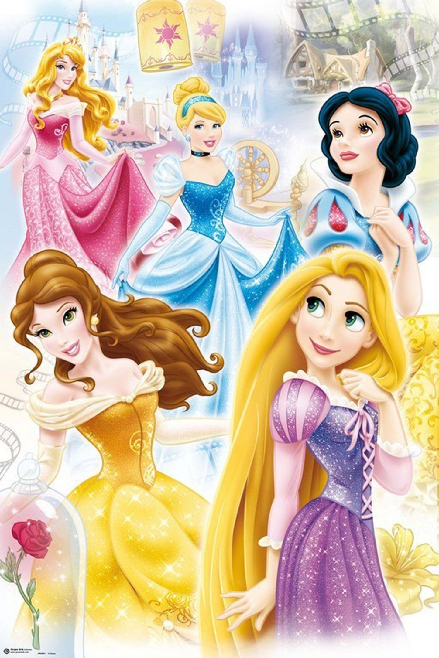 Grupo Erik GPE4803 Disney Princess Group Poster 61X91,5cm | Posters.nl