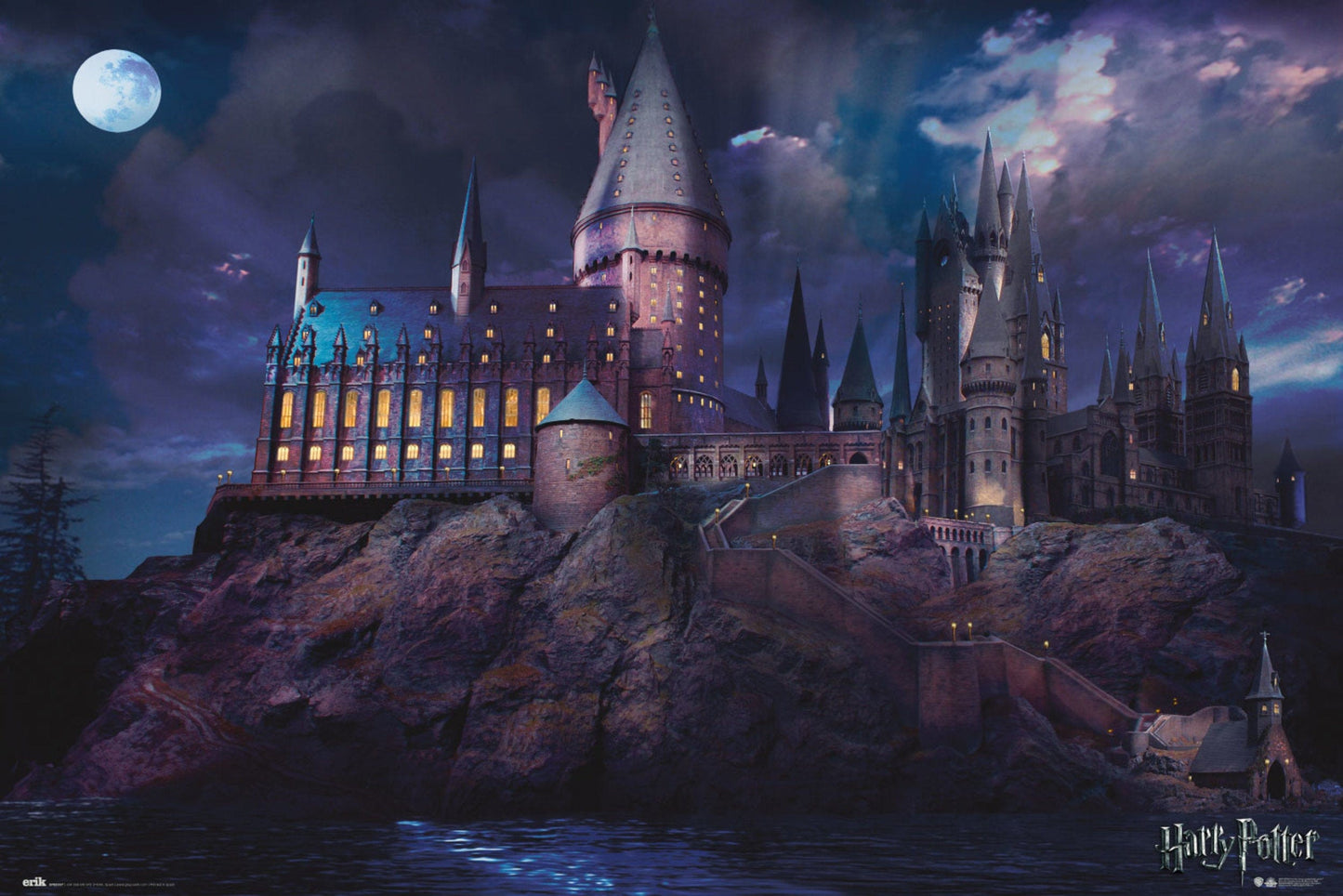 Grupo Erik GPE5367 Harry Potter Hogwarts Poster 91,5X61cm | Posters.nl