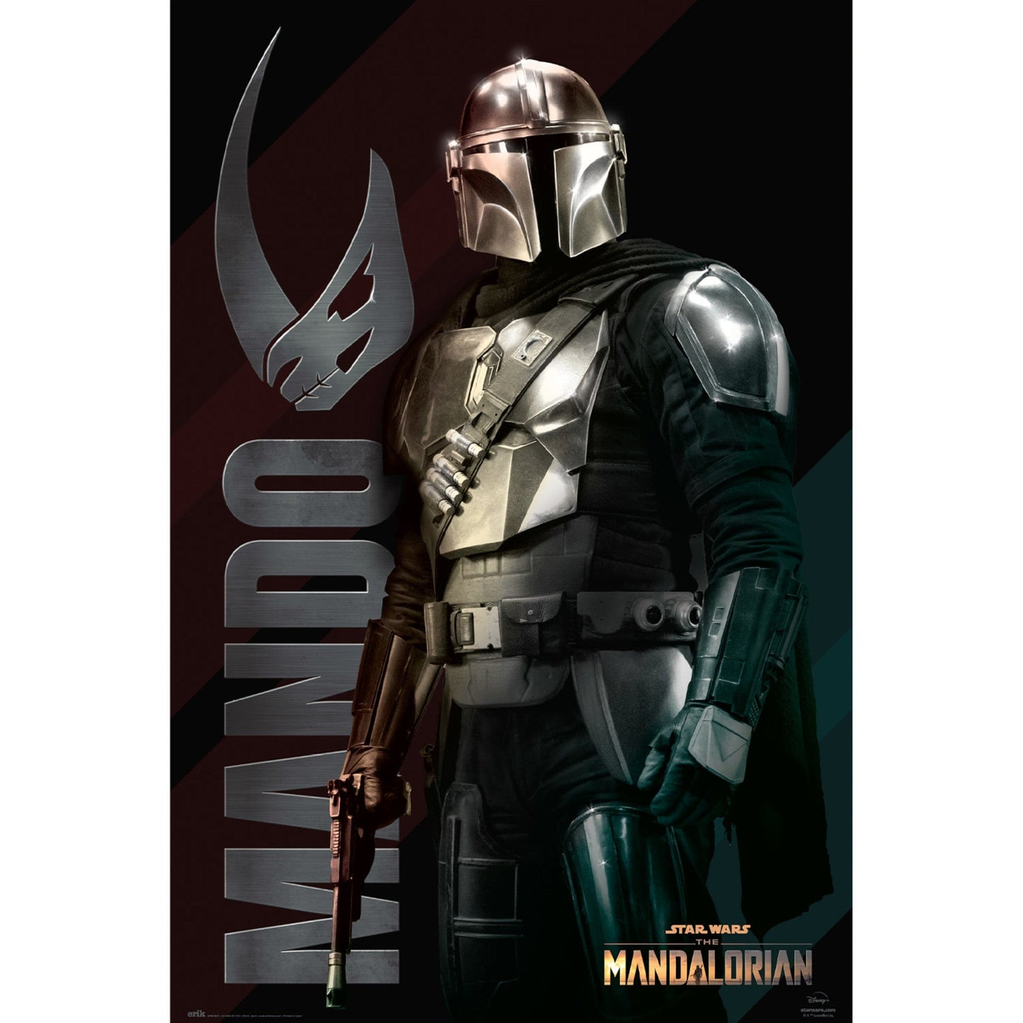 Grupo Erik GPE5485 Star Wars The Mandalorian Mando Poster 61X91,5cm | Posters.nl