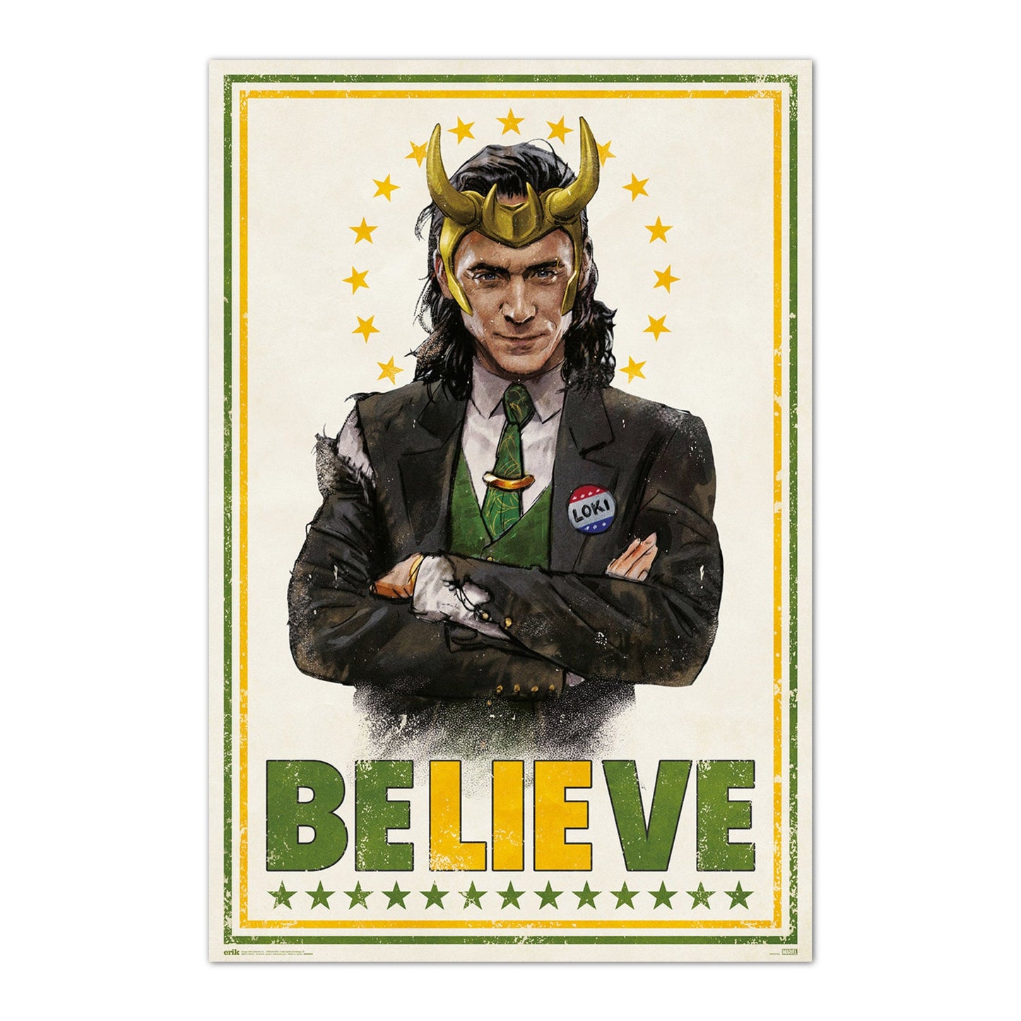 Grupo Erik GPE5515 Marvel Loki Poster 61X91,5cm | Posters.nl