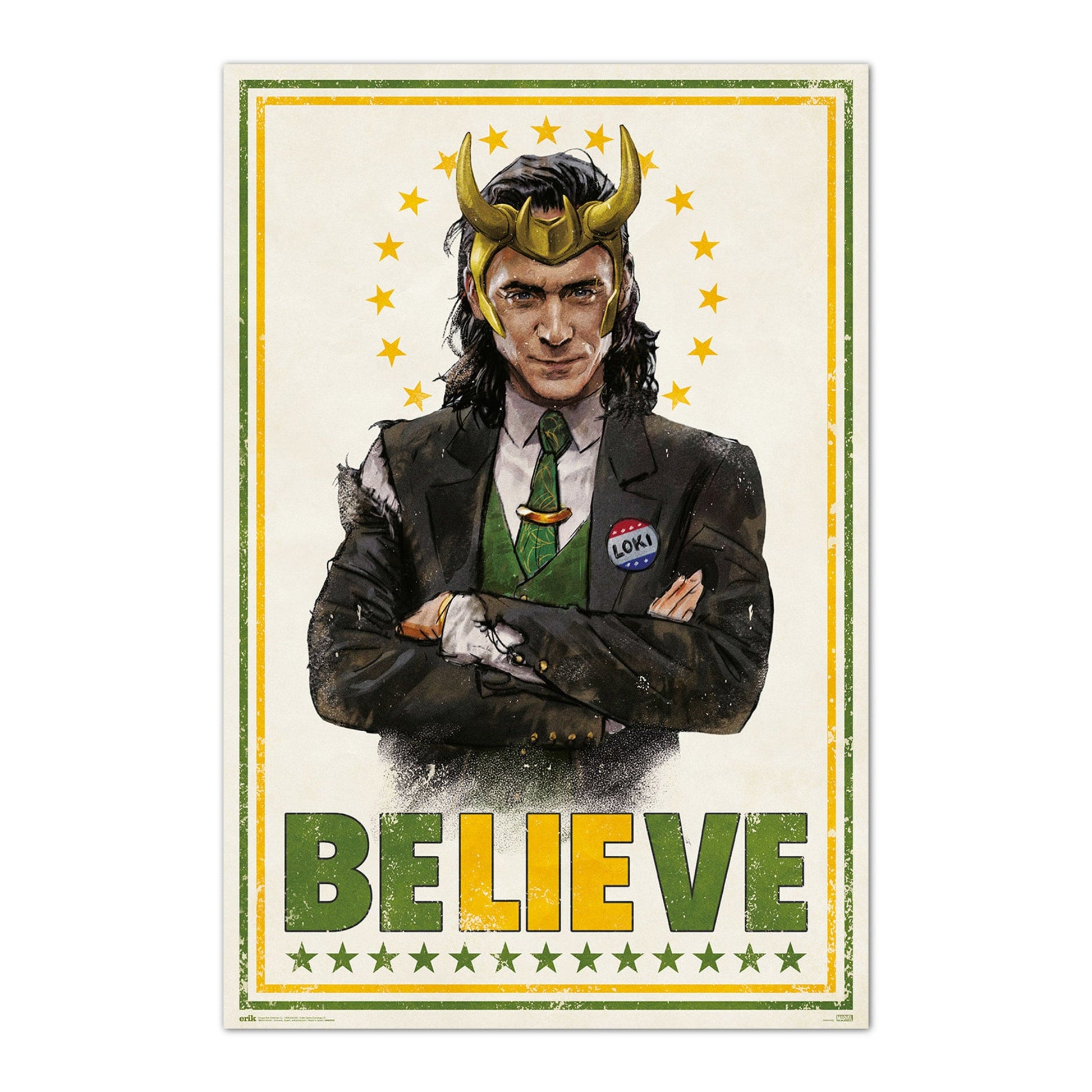 Grupo Erik GPE5515 Marvel Loki Poster 61X91,5cm | Posters.nl