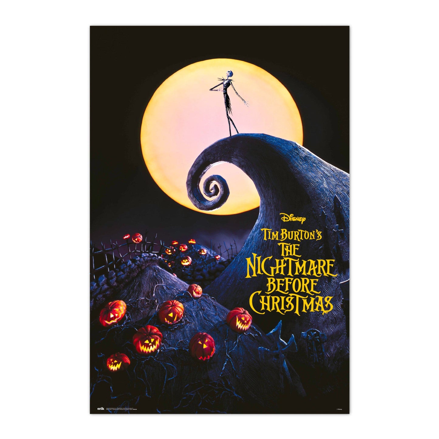 Grupo Erik GPE5520 Disney Nightmare Before Christmas Poster 61X91,5cm | Posters.nl
