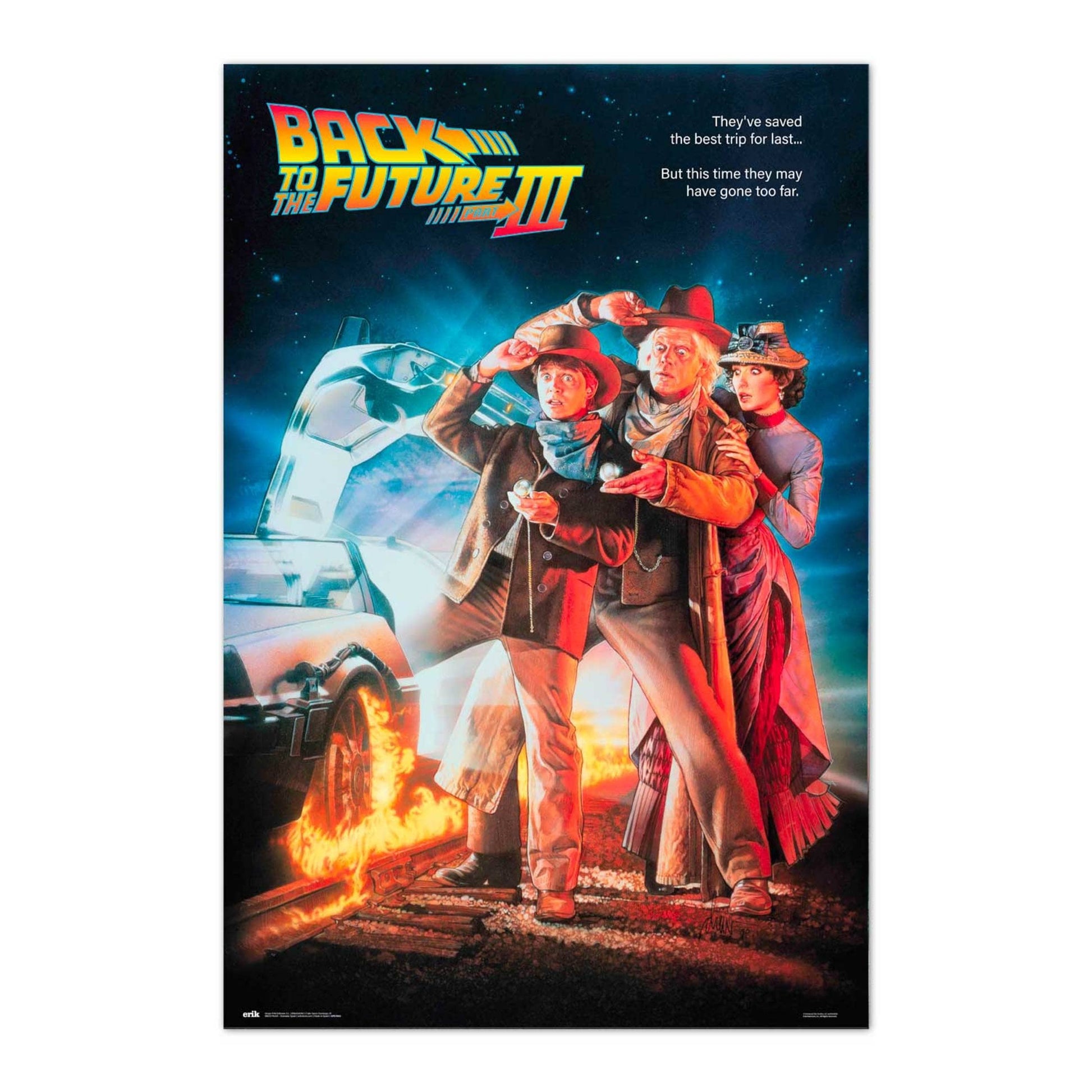 Grupo Erik GPE5560 Back To The Future 3 Poster 61X91,5cm | Posters.nl