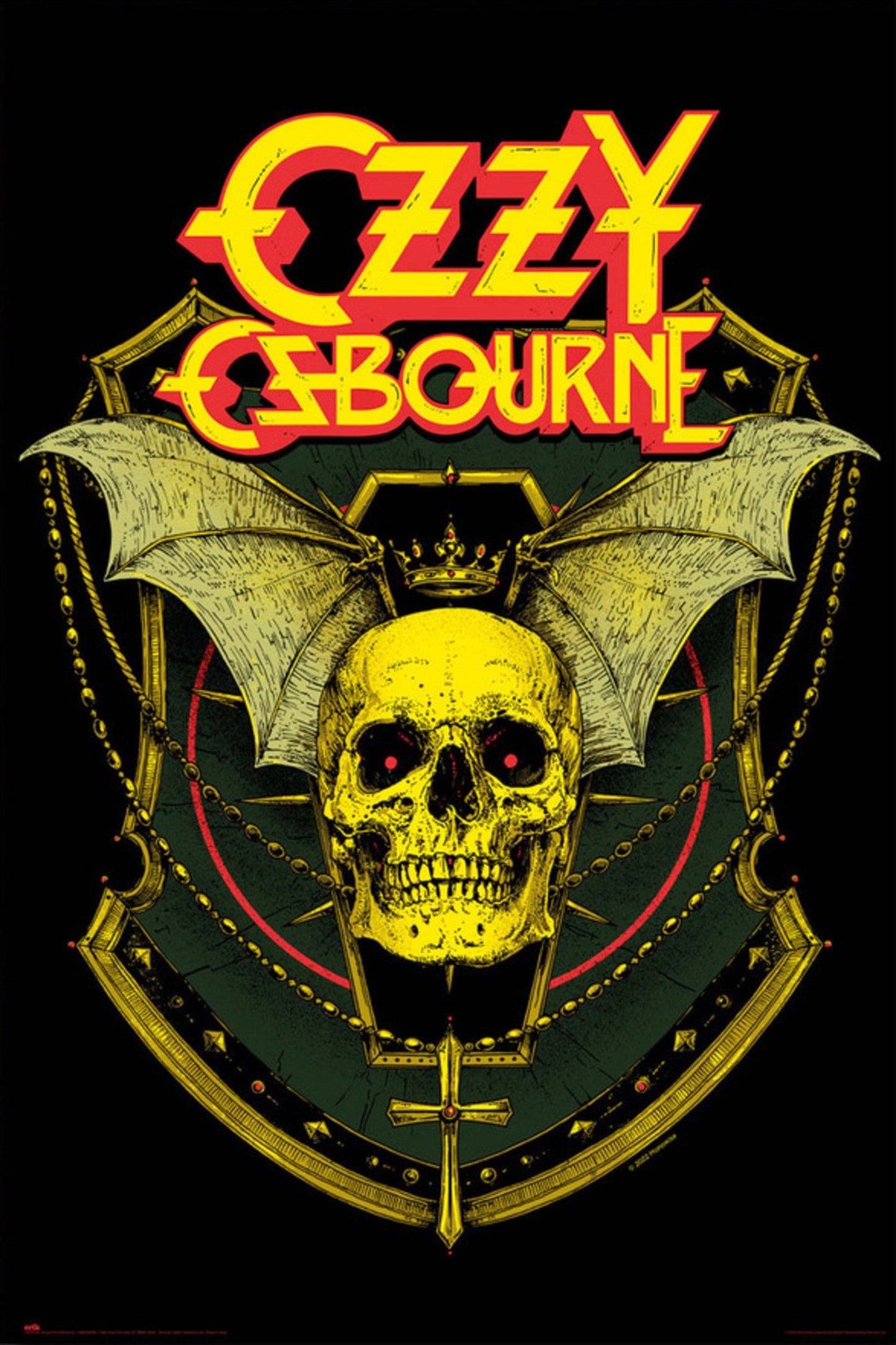Grupo Erik Gpe5708 Ozzy Osbourne Skull Poster 61x91 5cm | Posters.nl