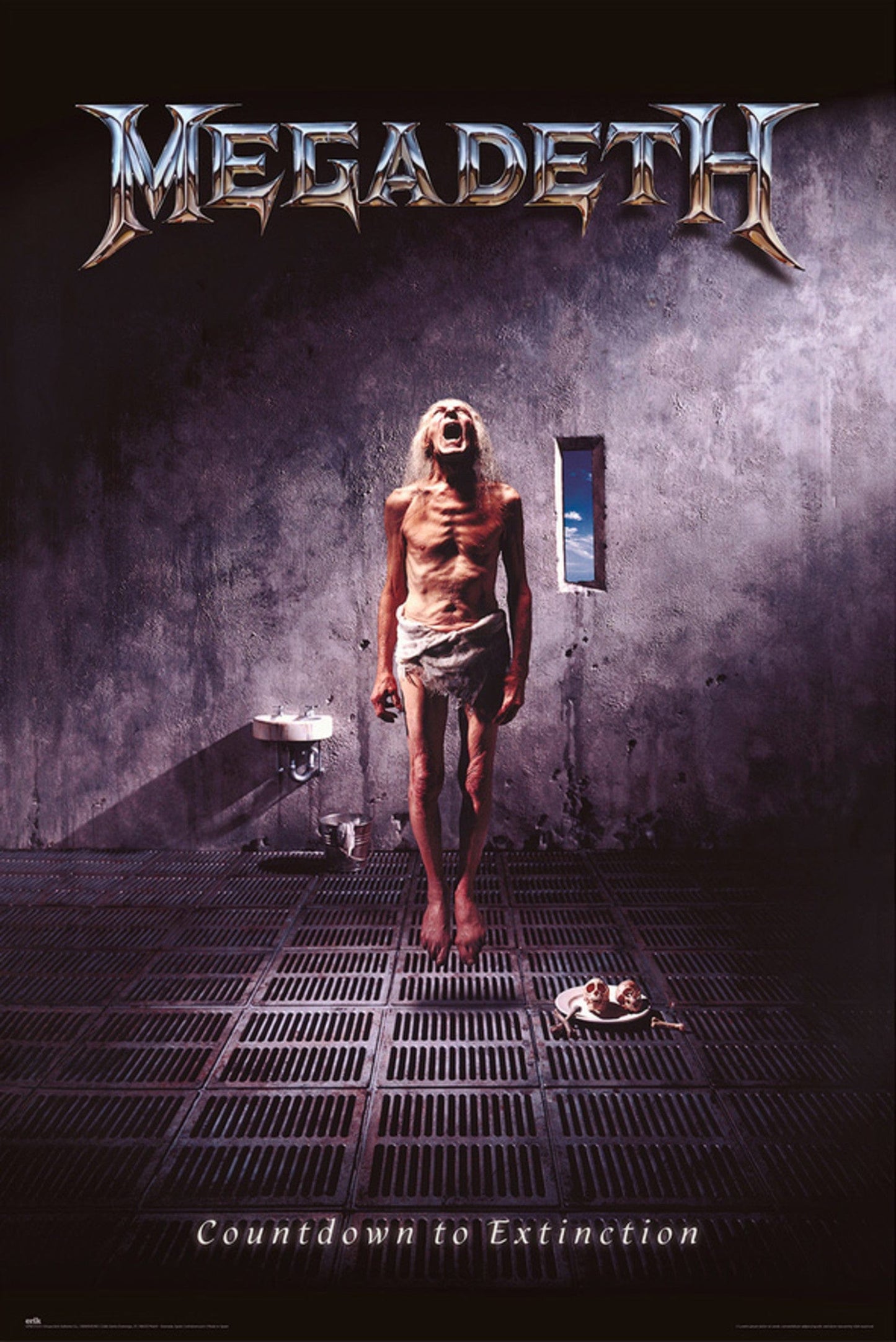 grupo erik GPE5707 megadeth countdown to extinction poster 61x91,5cm | Posters.nl