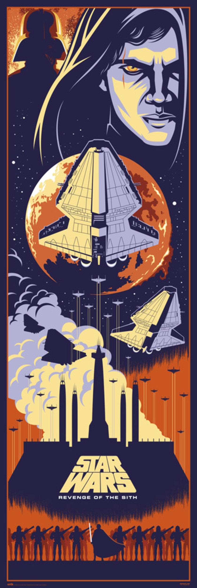 Grupo Erik PPGE8062 Star Wars Episode Iii Poster 53X158cm | Posters.nl